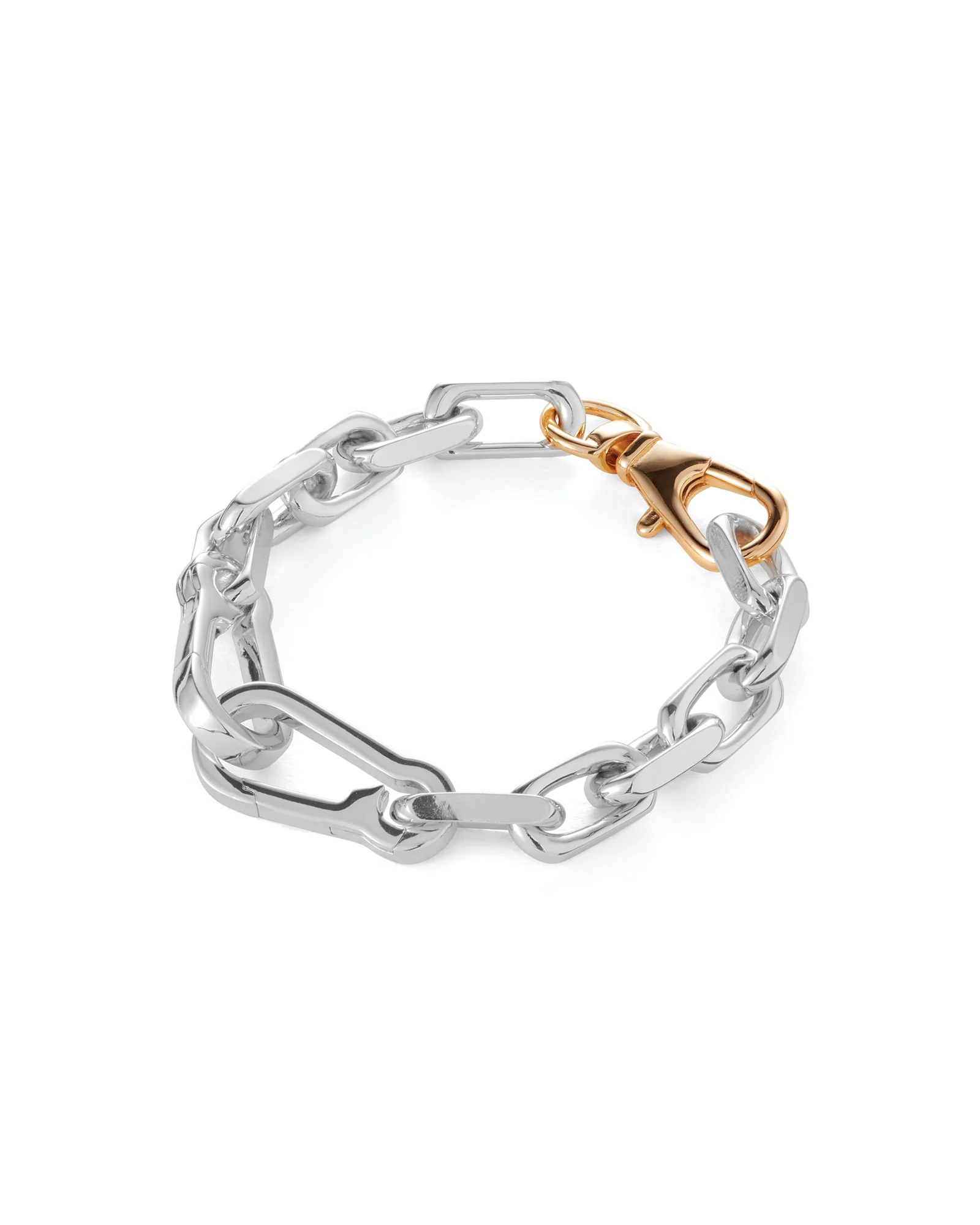 Padlock Heart Chain Bracelet - Image 3