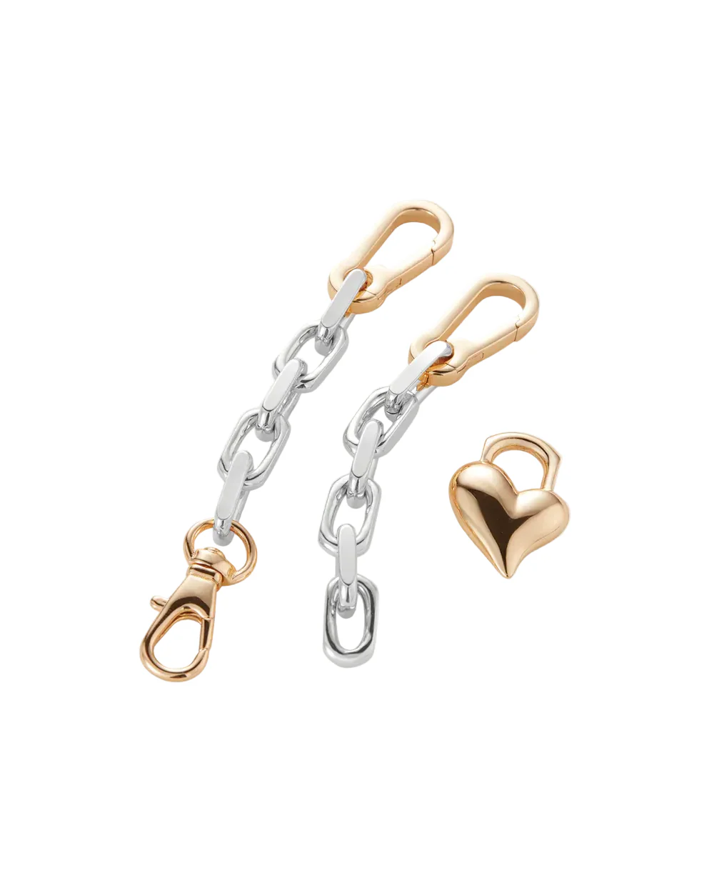 Padlock Heart Chain Bracelet - Image 5