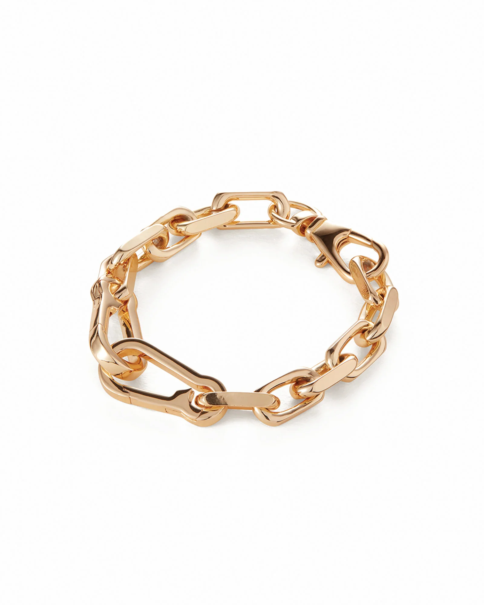 Padlock Heart Chain Bracelet - Image 3
