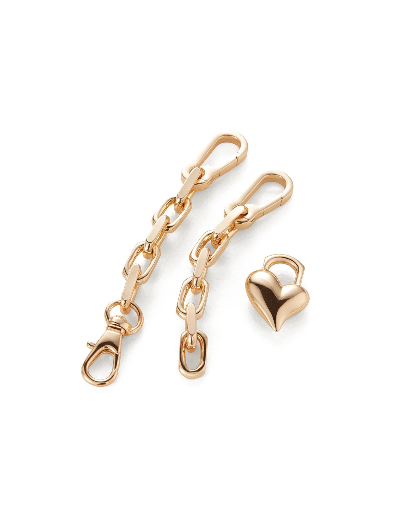 Padlock Heart Chain Bracelet - Image 5