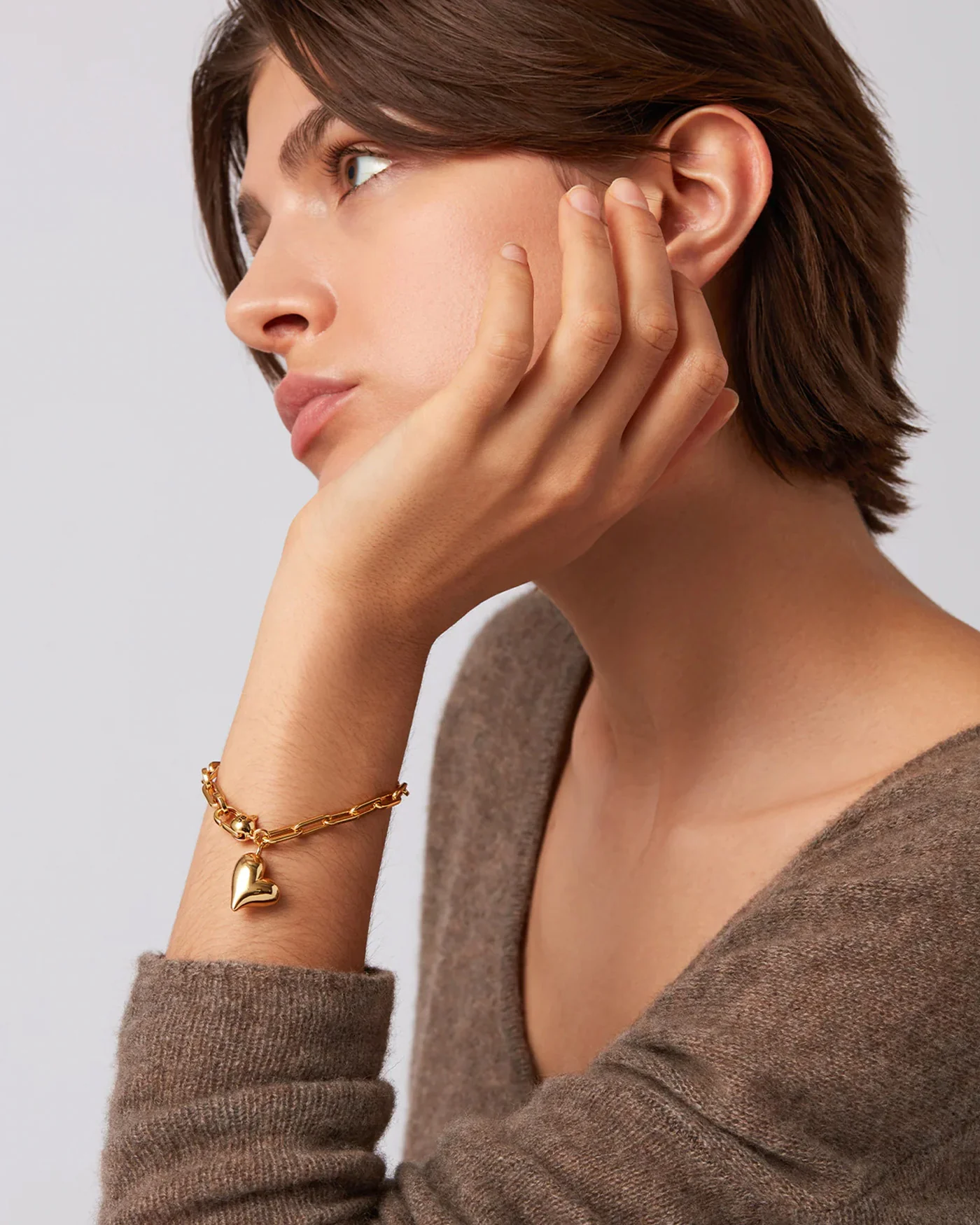 Puffy Heart Bracelet - Image 2