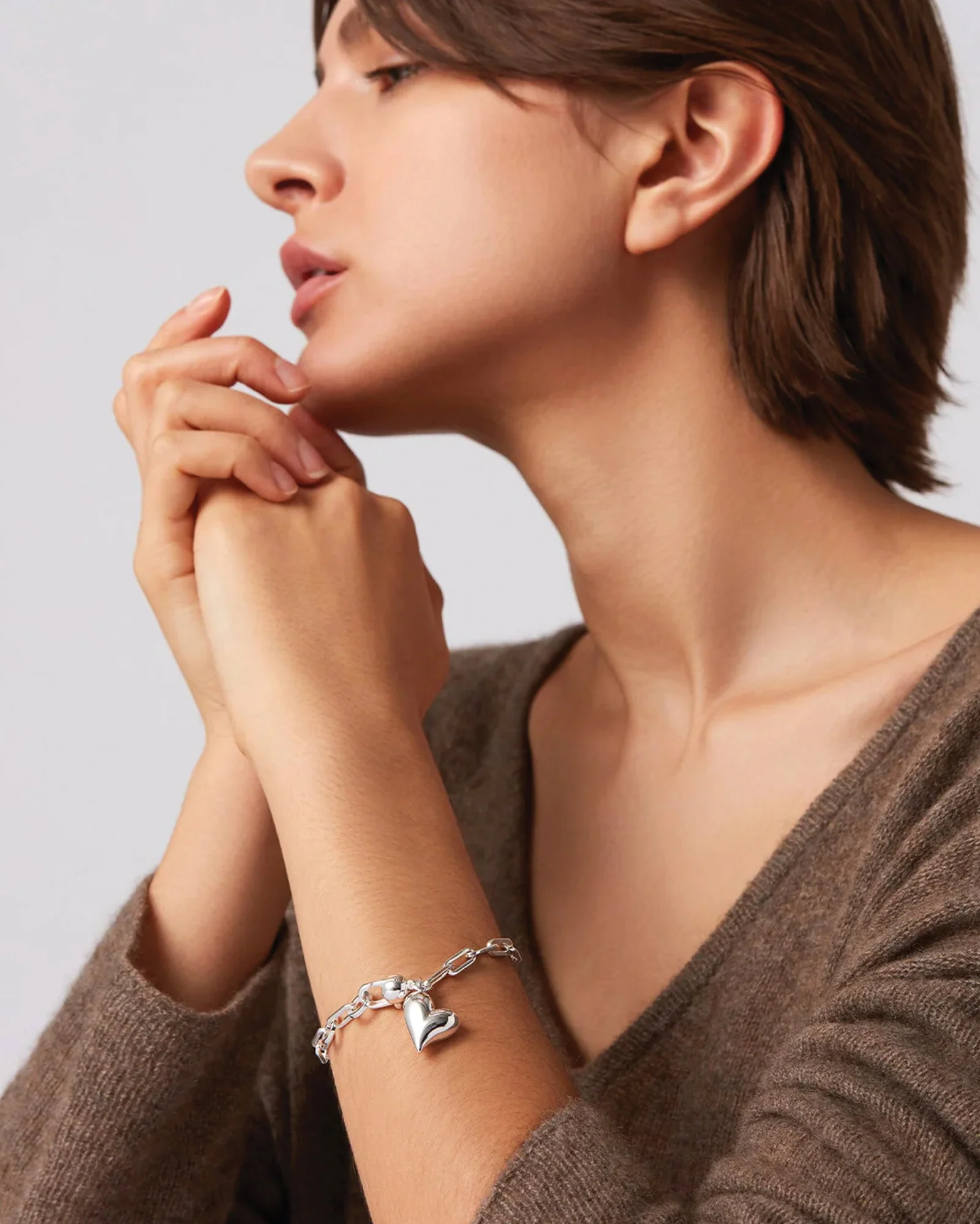 Puffy Heart Bracelet - Image 2