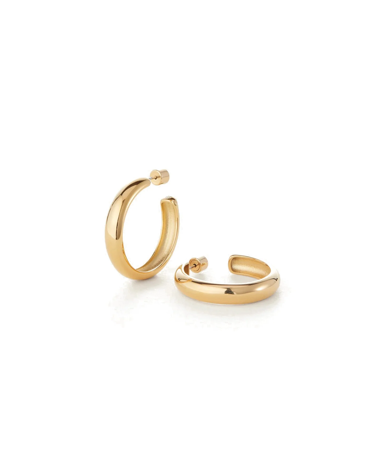 Staple Hoop Earrings - Large