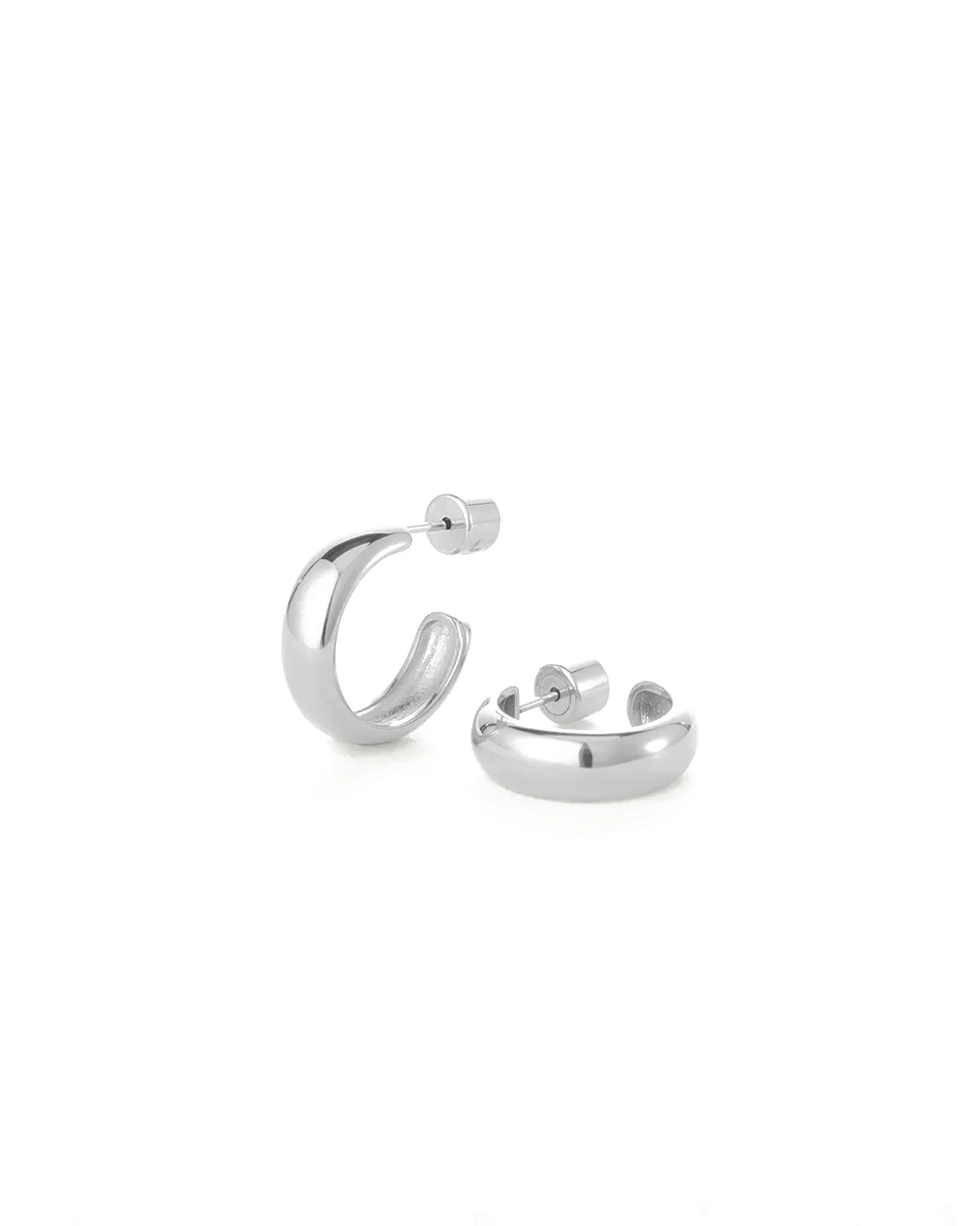 Staple Hoop Earrings - Small