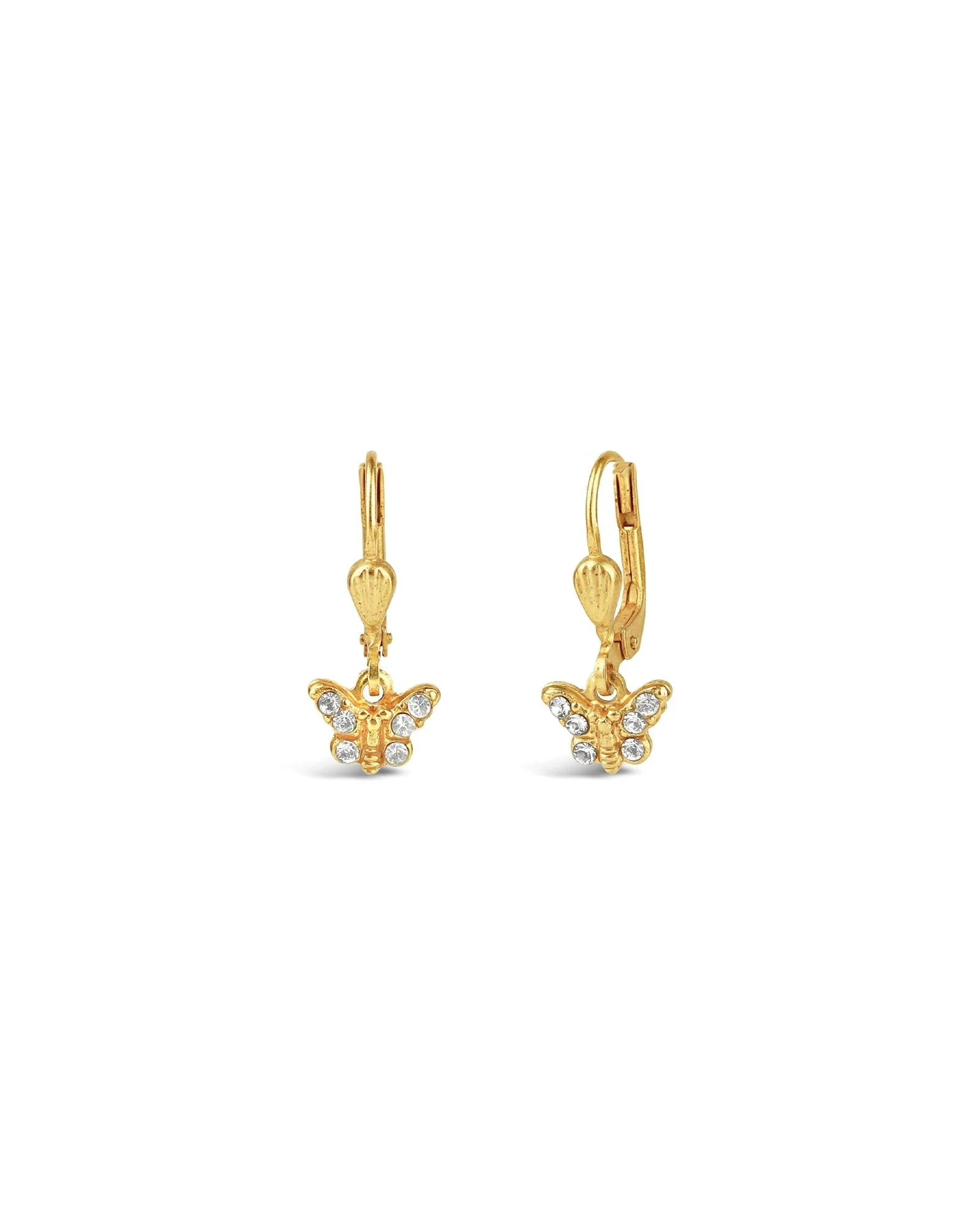 Crystal Butterfly Hooks