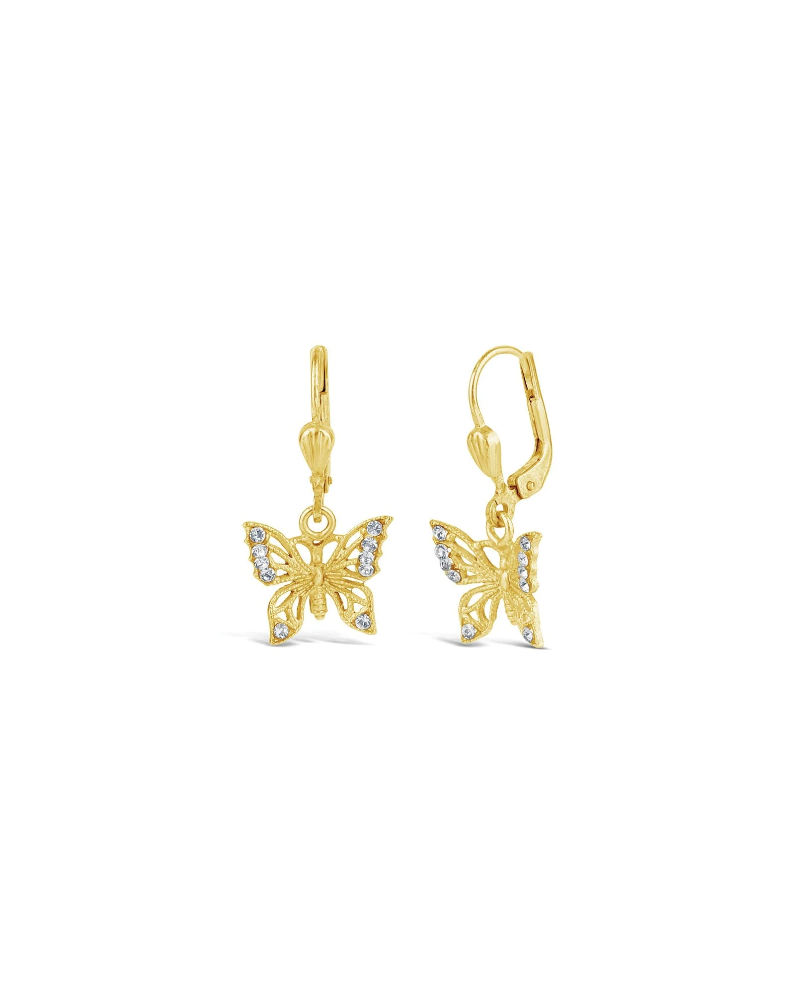 Filigree Butterfly Hooks