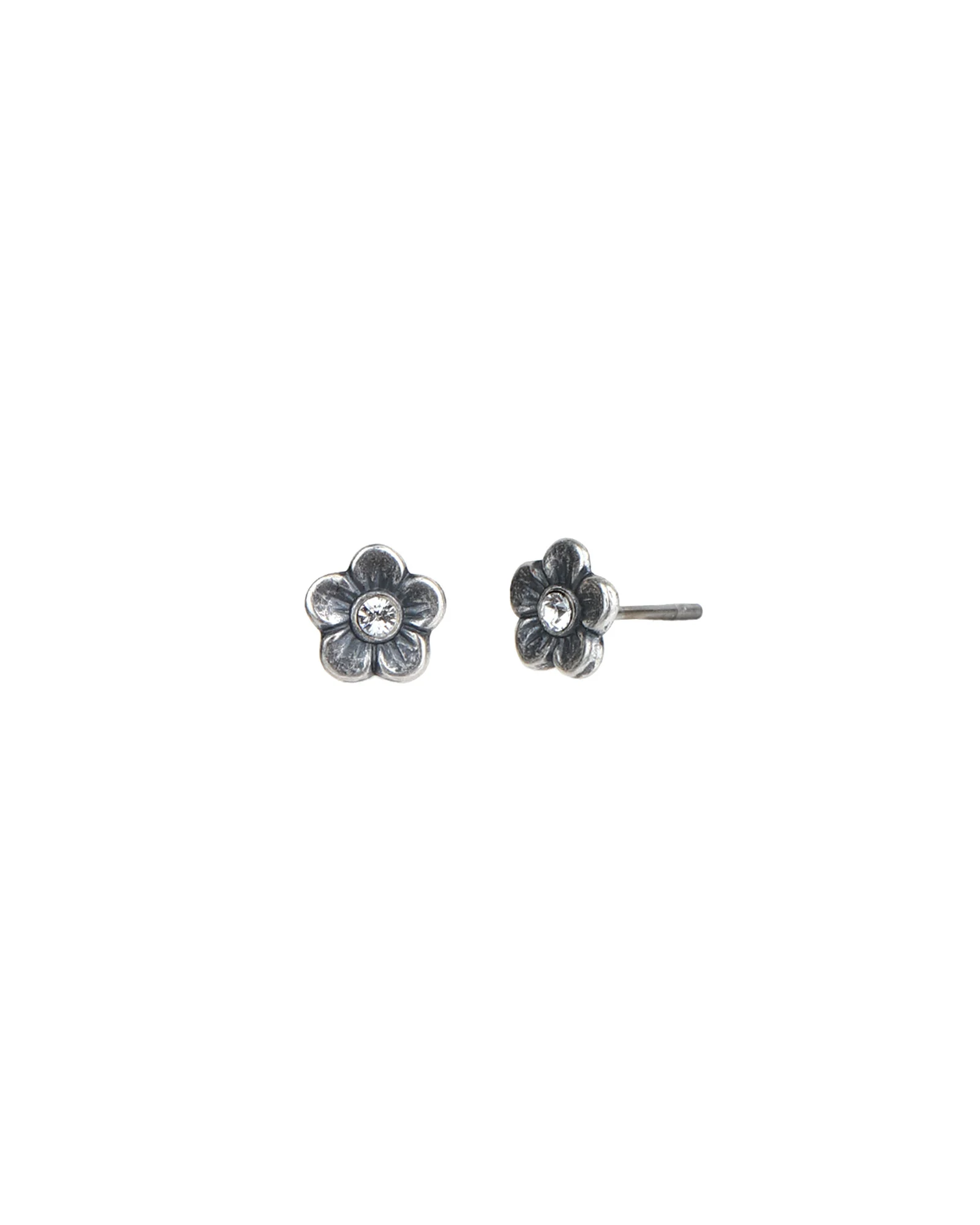Flower Crystal Studs