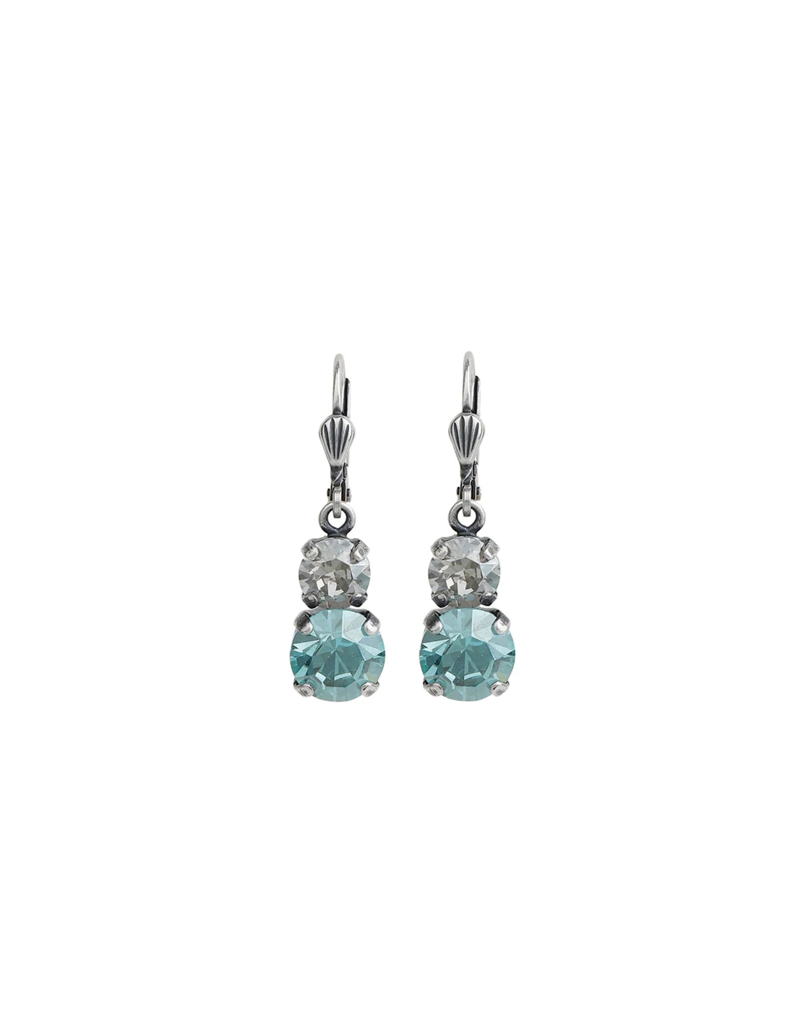 Graduated Round Crystal Hooks