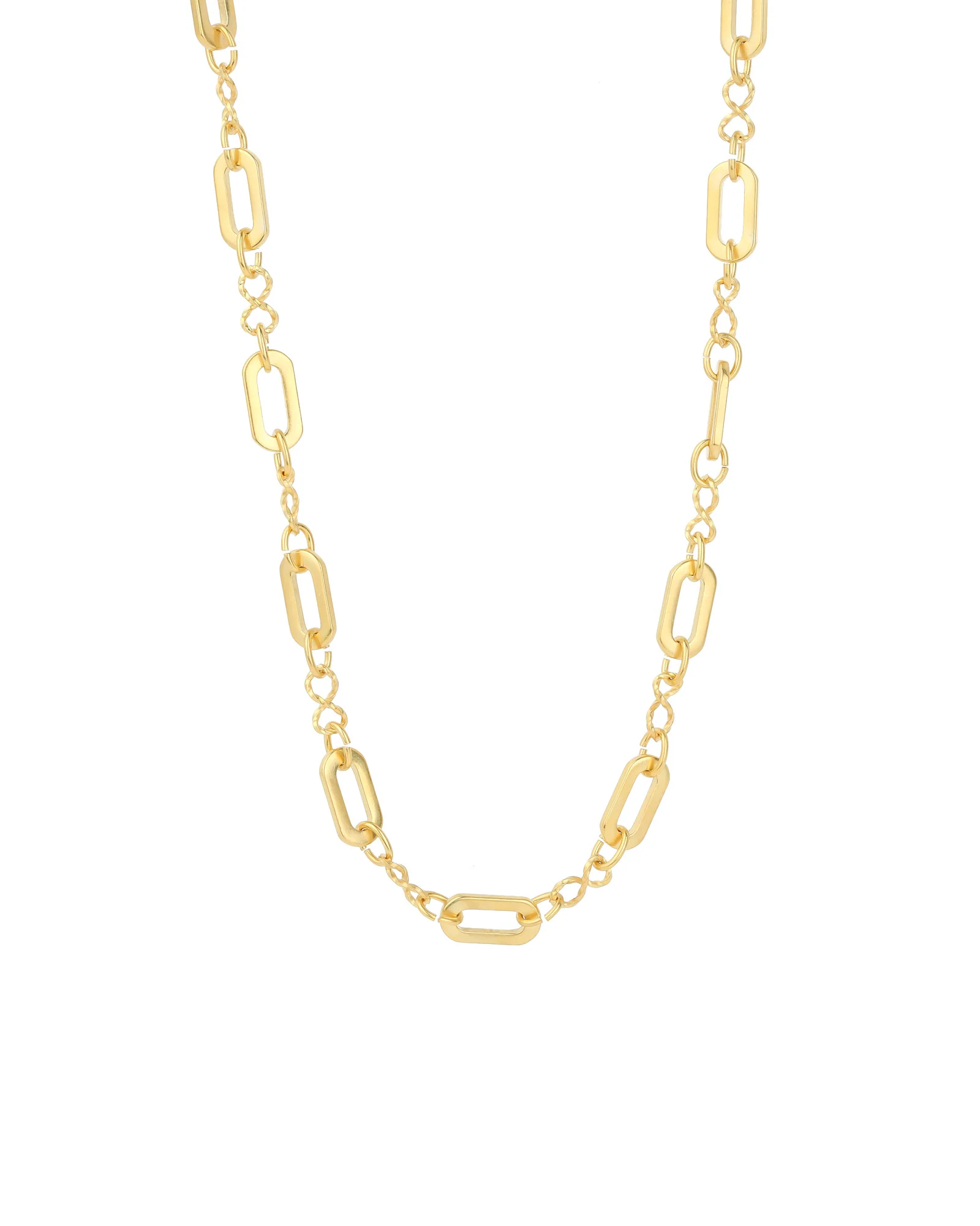 Oval Link Chain Necklace