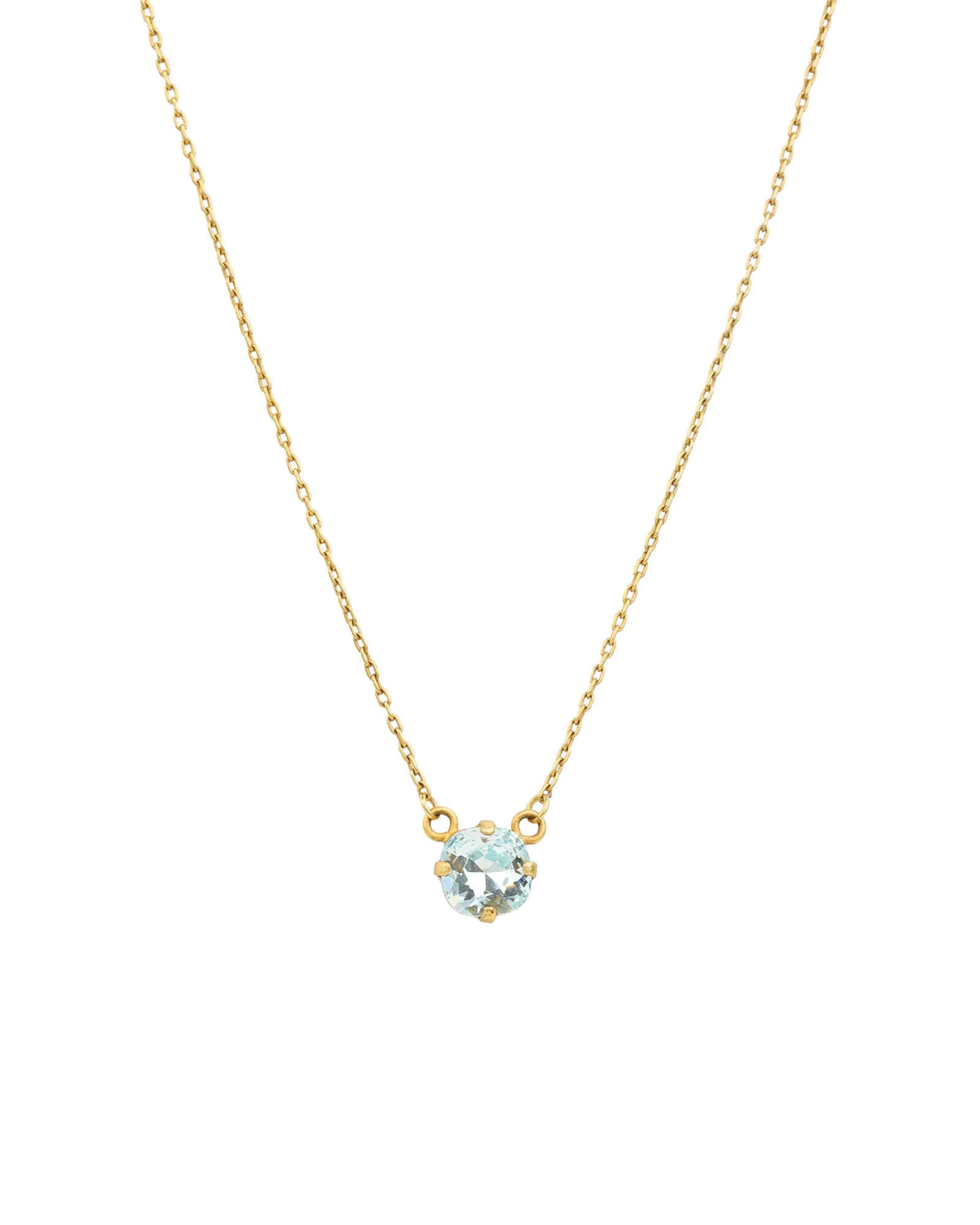 Round Crystal Necklace