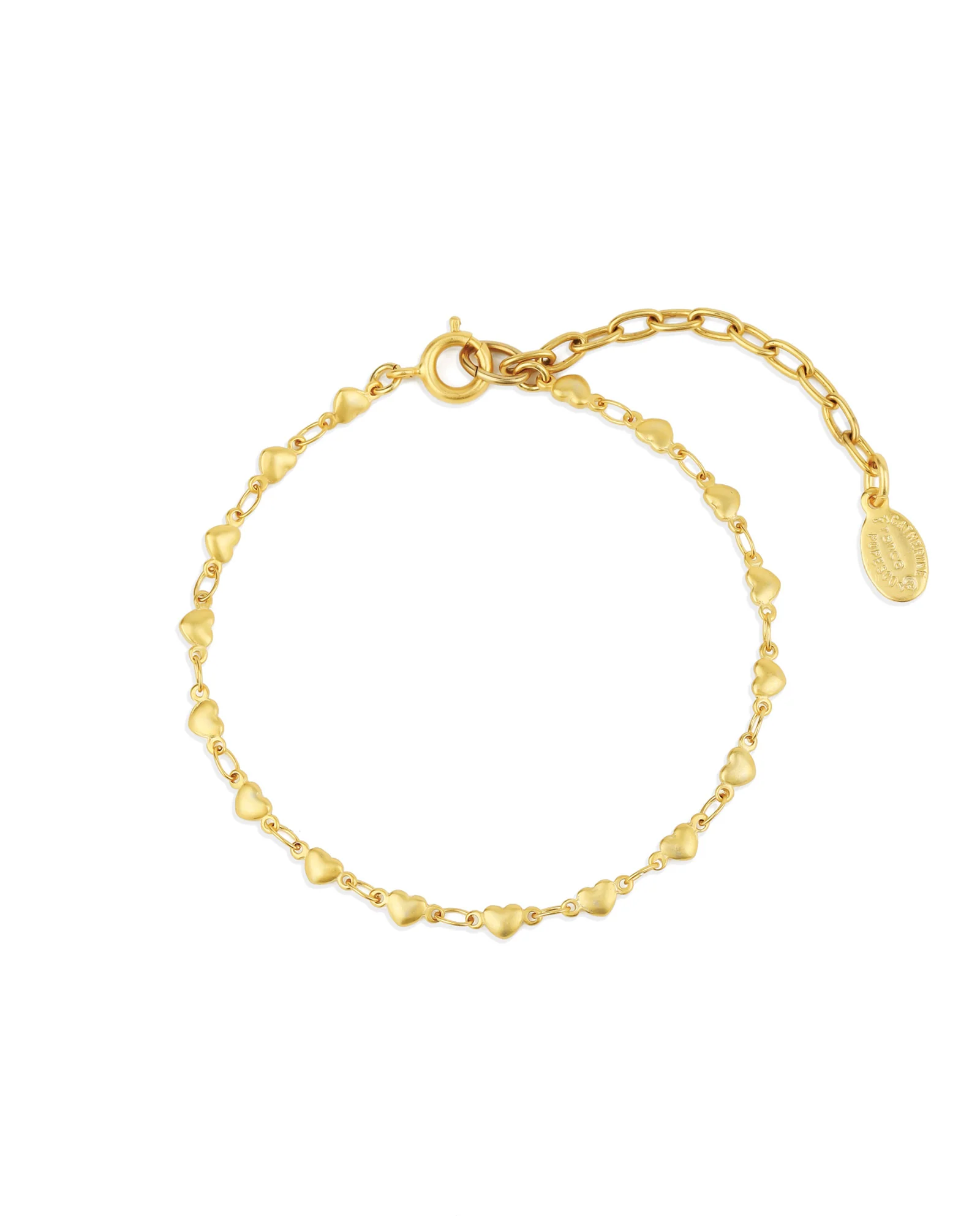 Tiny Heart Chain Bracelet