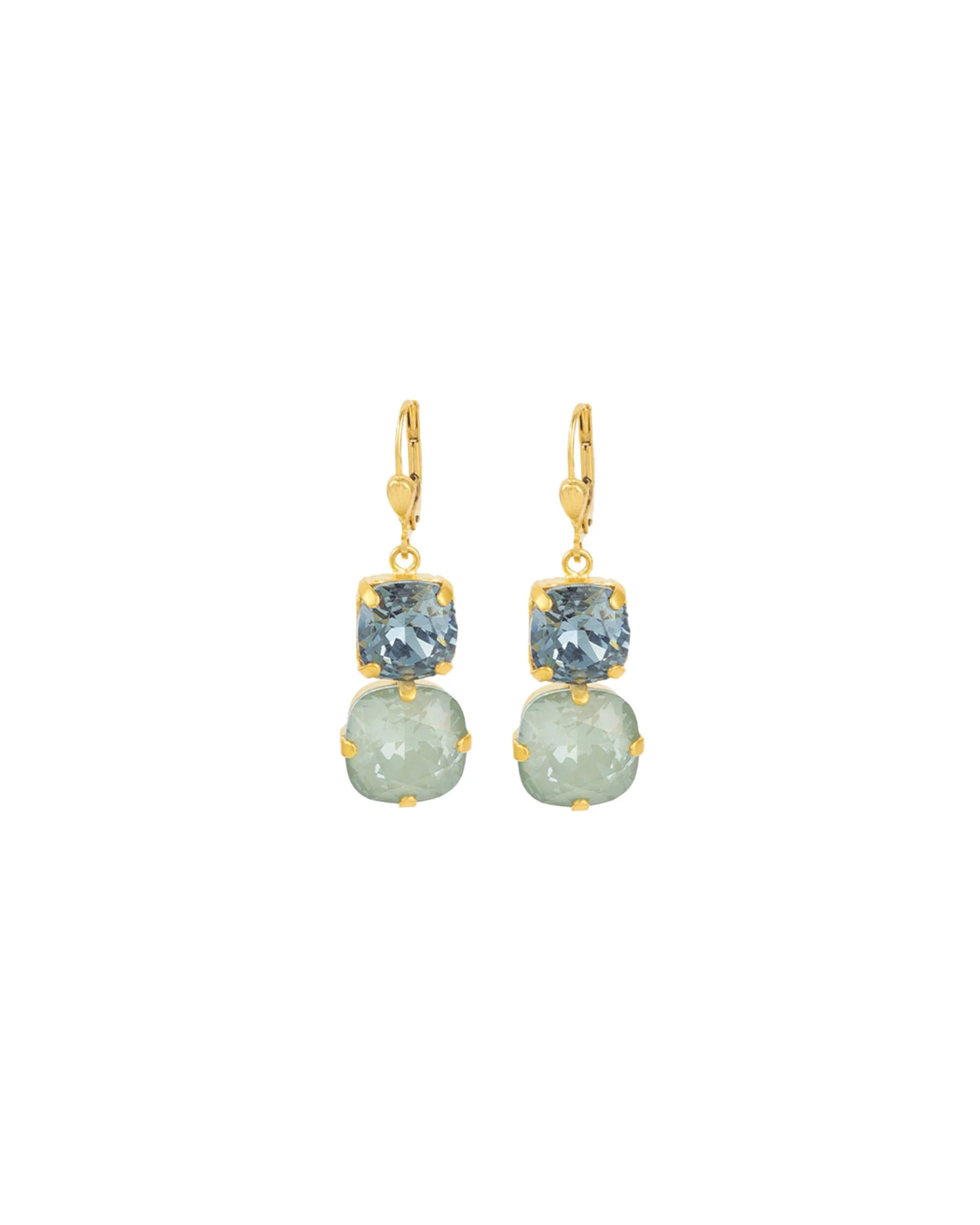 Two Round Crystal Hooks