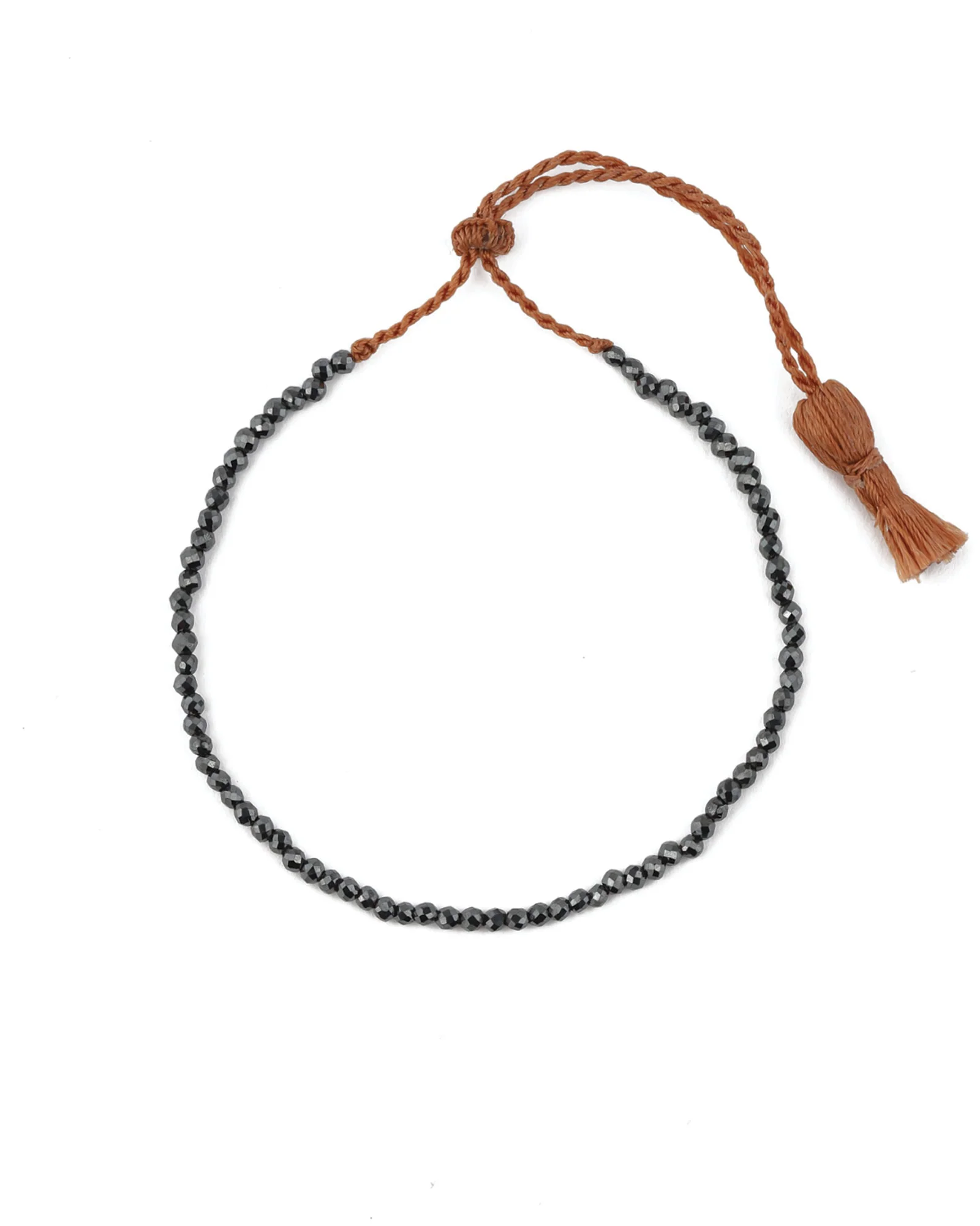 Small Stone Tassel Bracelet