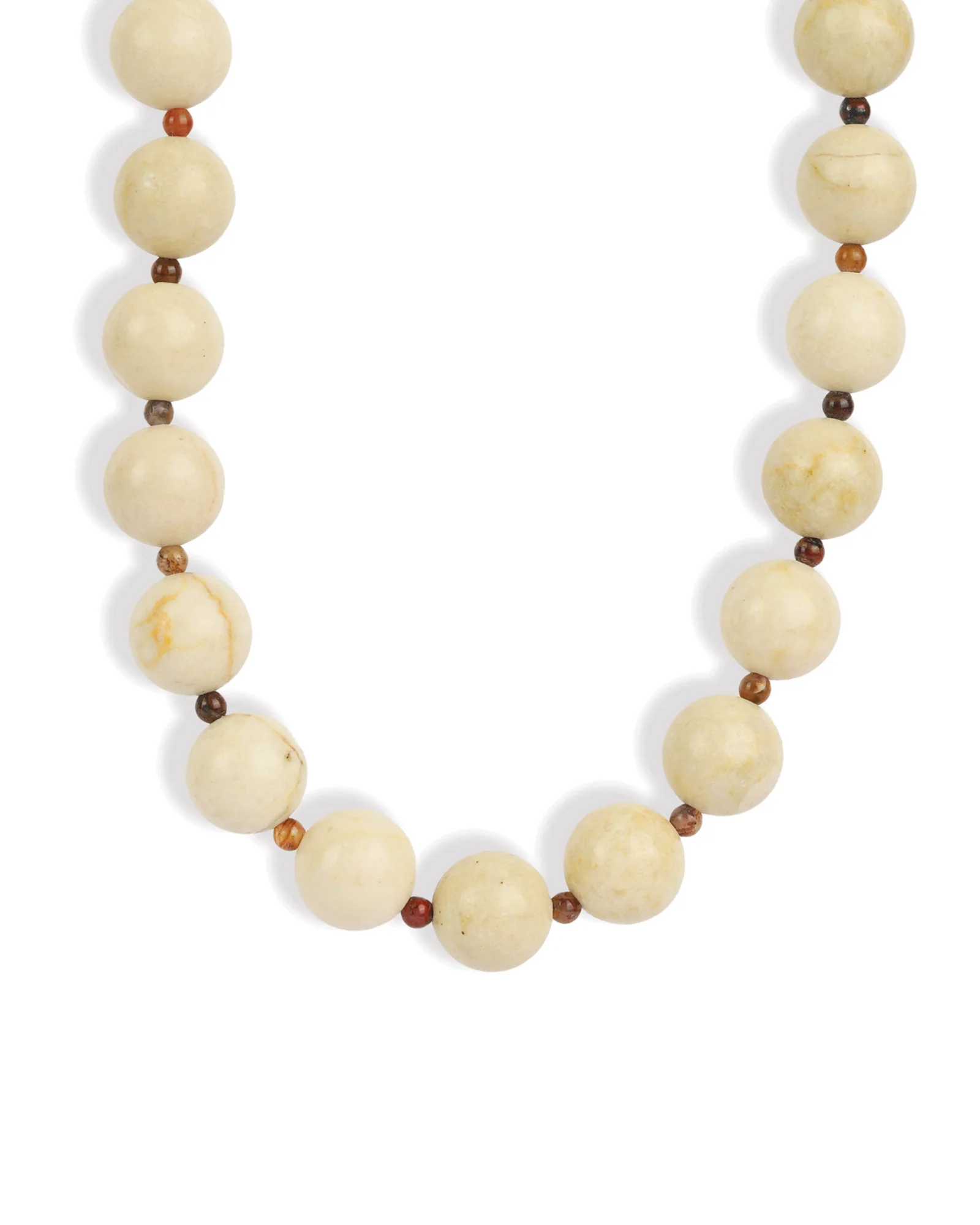 Mixed Shape Chunky Stone Necklace | 12mm