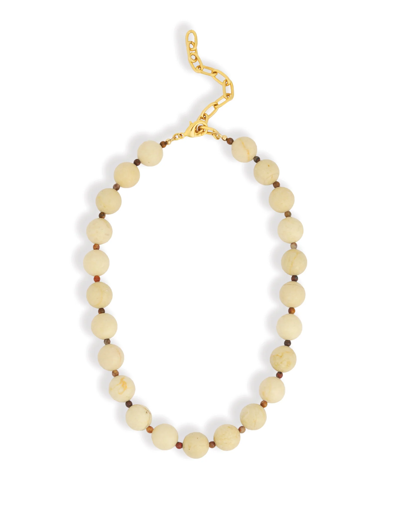 Mixed Shape Chunky Stone Necklace | 12mm - Image 3