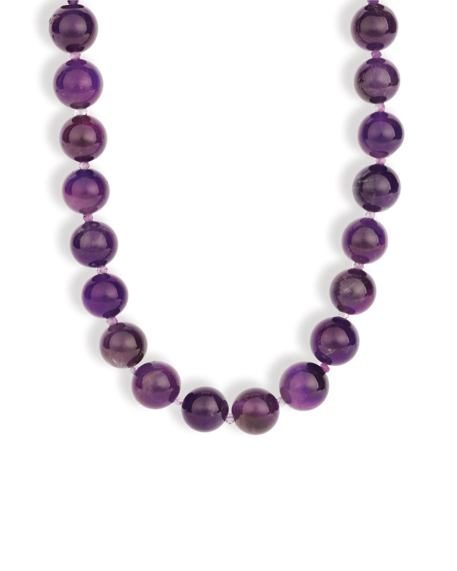 Mixed Shape Chunky Stone Necklace | 12mm