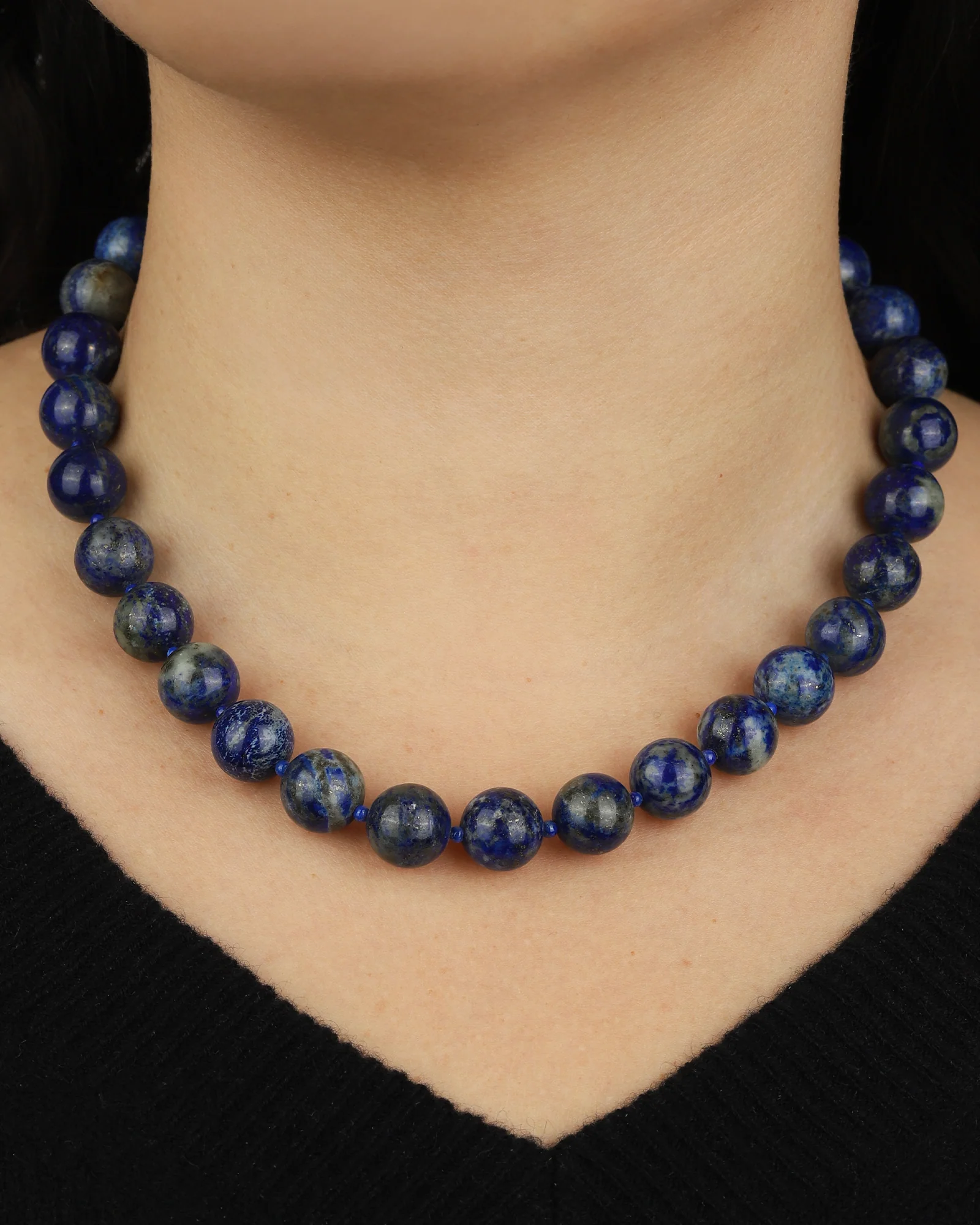 Mixed Shape Chunky Stone Necklace | 12mm - Image 2