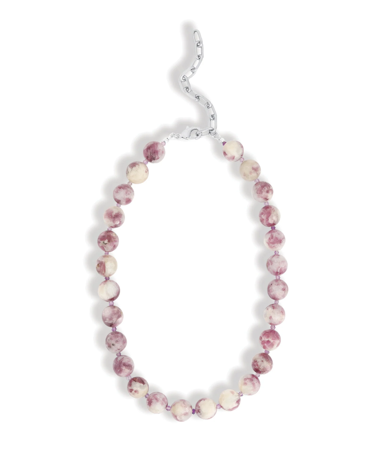 Mixed Shape Chunky Stone Necklace | 12mm - Image 3