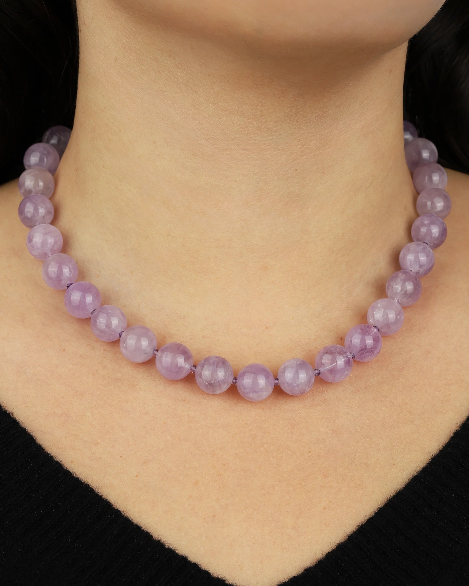 Mixed Shape Chunky Stone Necklace | 12mm - Image 2
