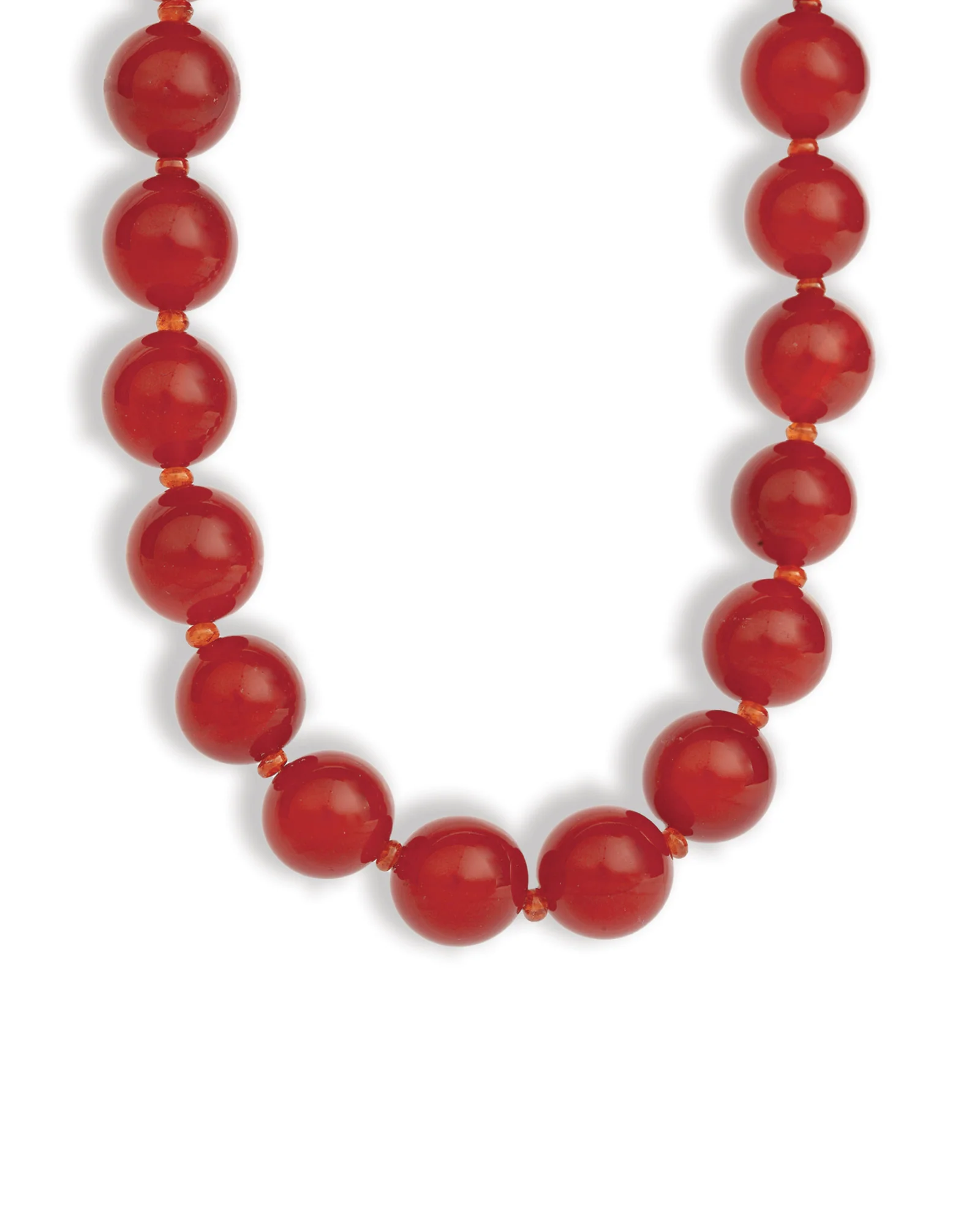 Mixed Shape Chunky Stone Necklace | 14mm