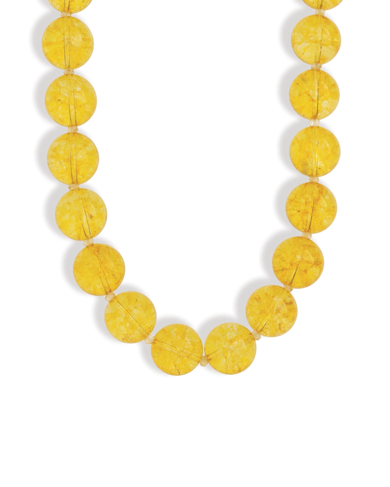 Mixed Shape Chunky Stone Necklace | 14mm