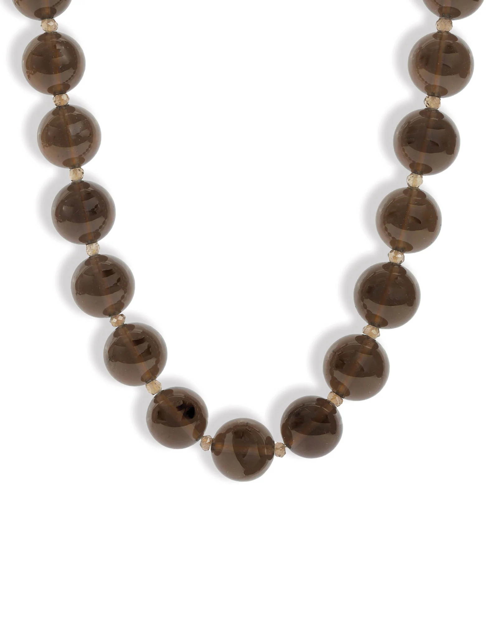 Mixed Shape Chunky Stone Necklace | 14mm