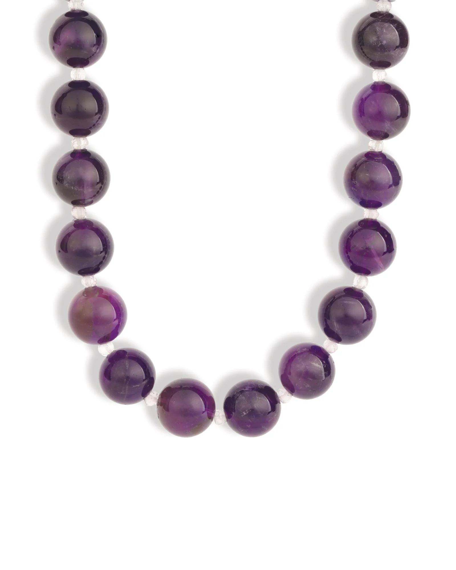 Mixed Shape Chunky Stone Necklace | 14mm