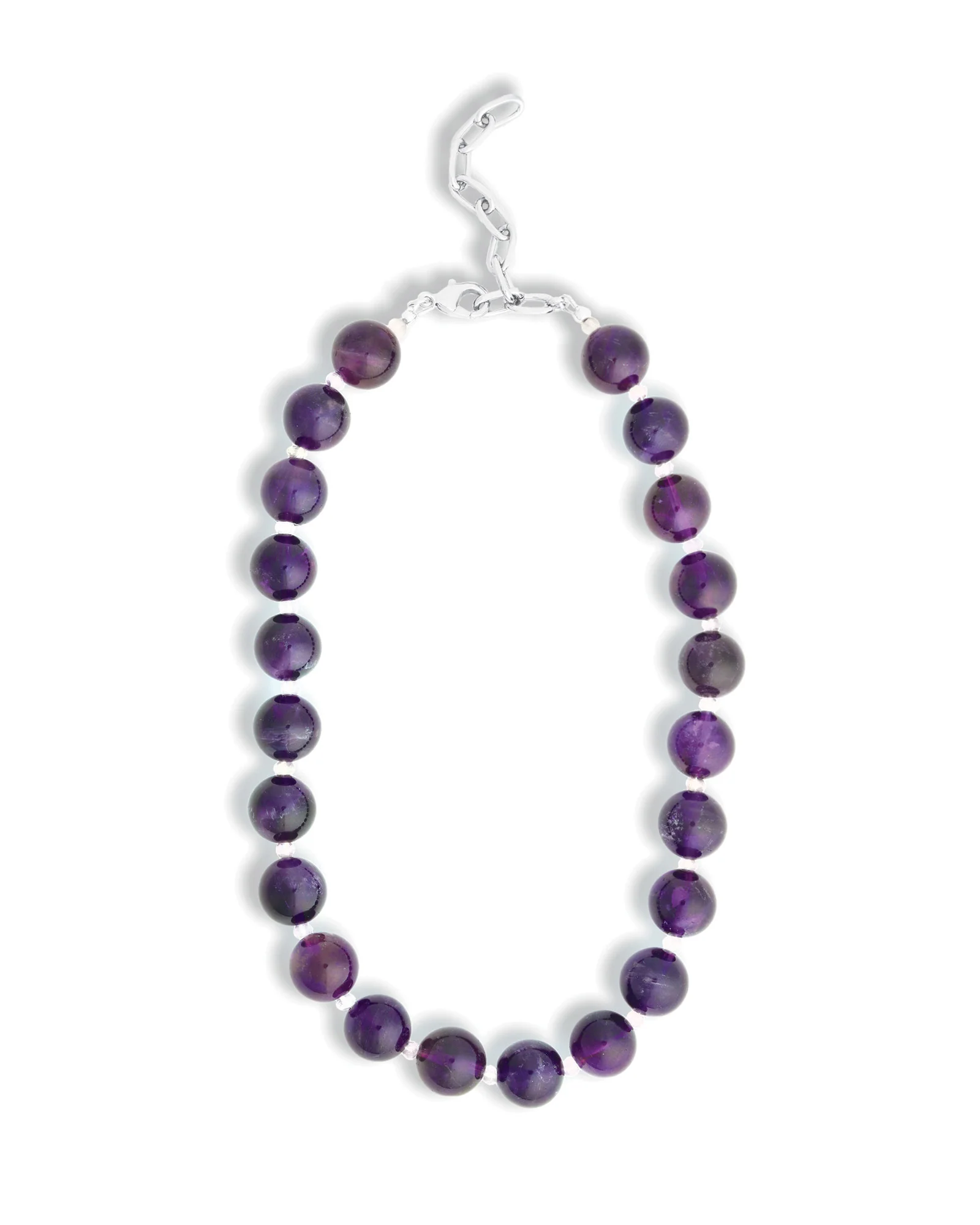 Mixed Shape Chunky Stone Necklace | 14mm - Image 3