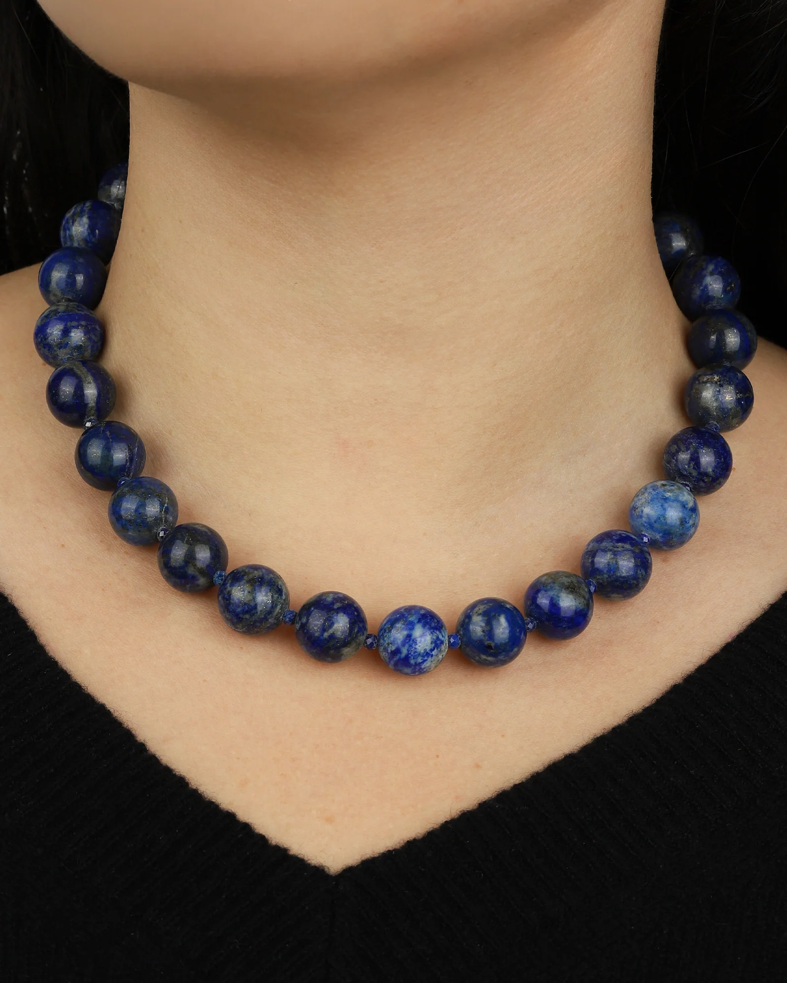 Mixed Shape Chunky Stone Necklace | 14mm - Image 2