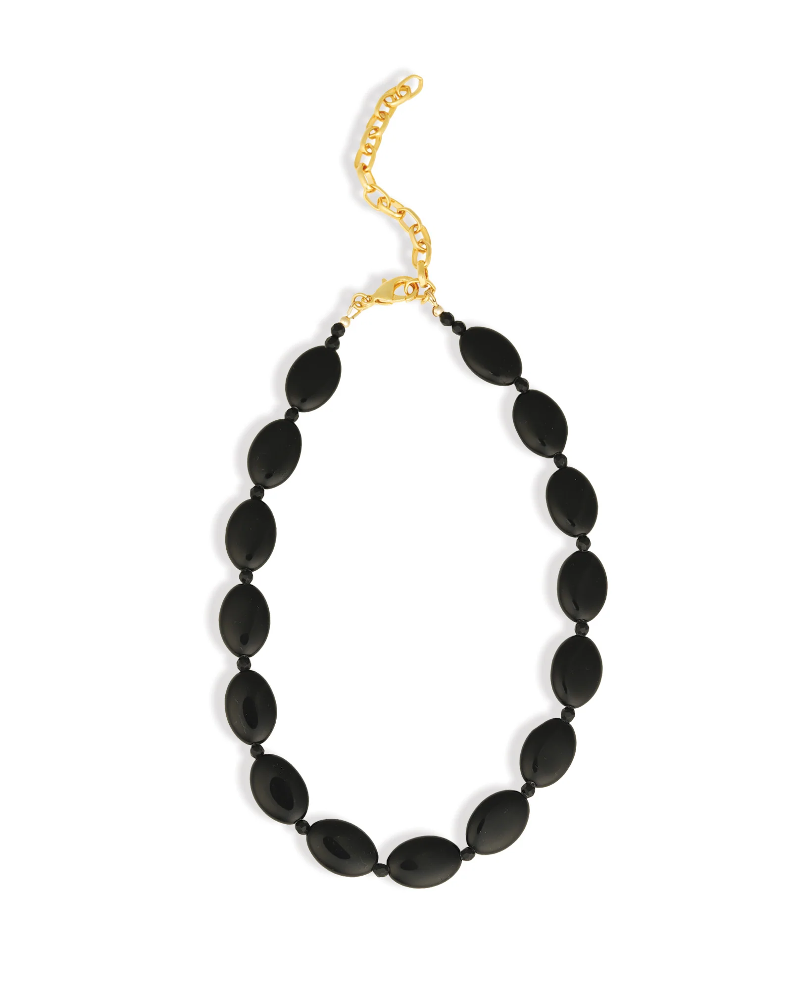 Oval Beaded Necklace | Large - Image 3