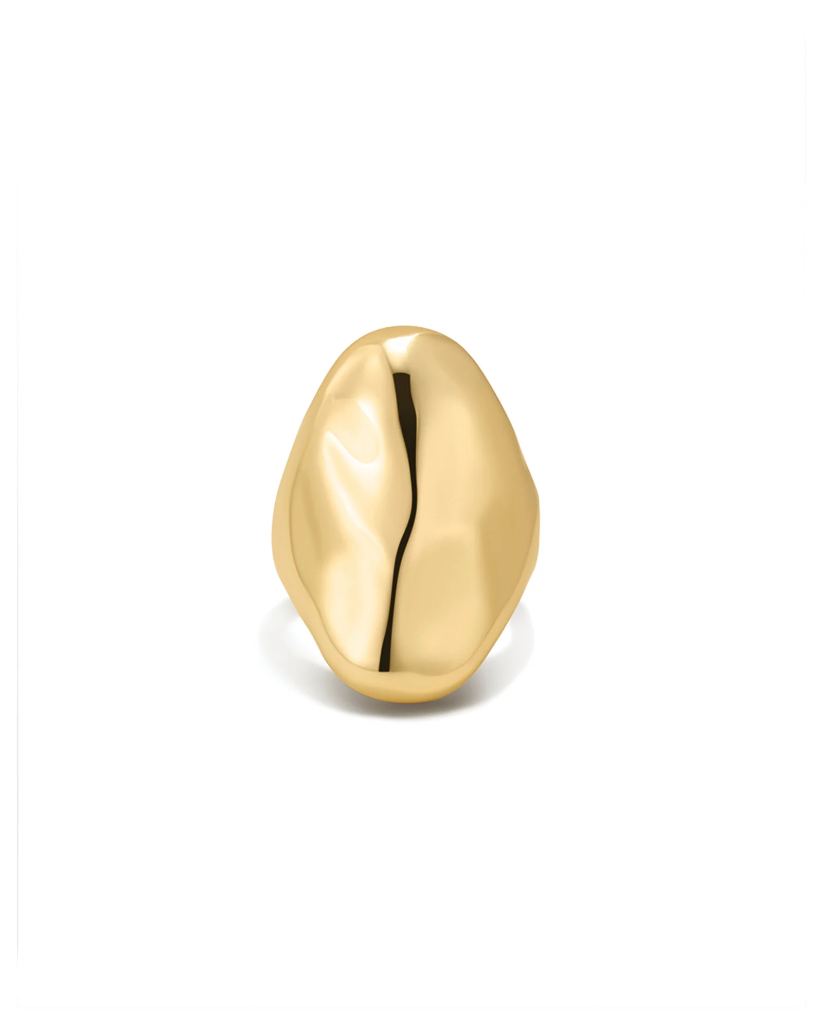 Liquid Metal Statement Ring - Image 3
