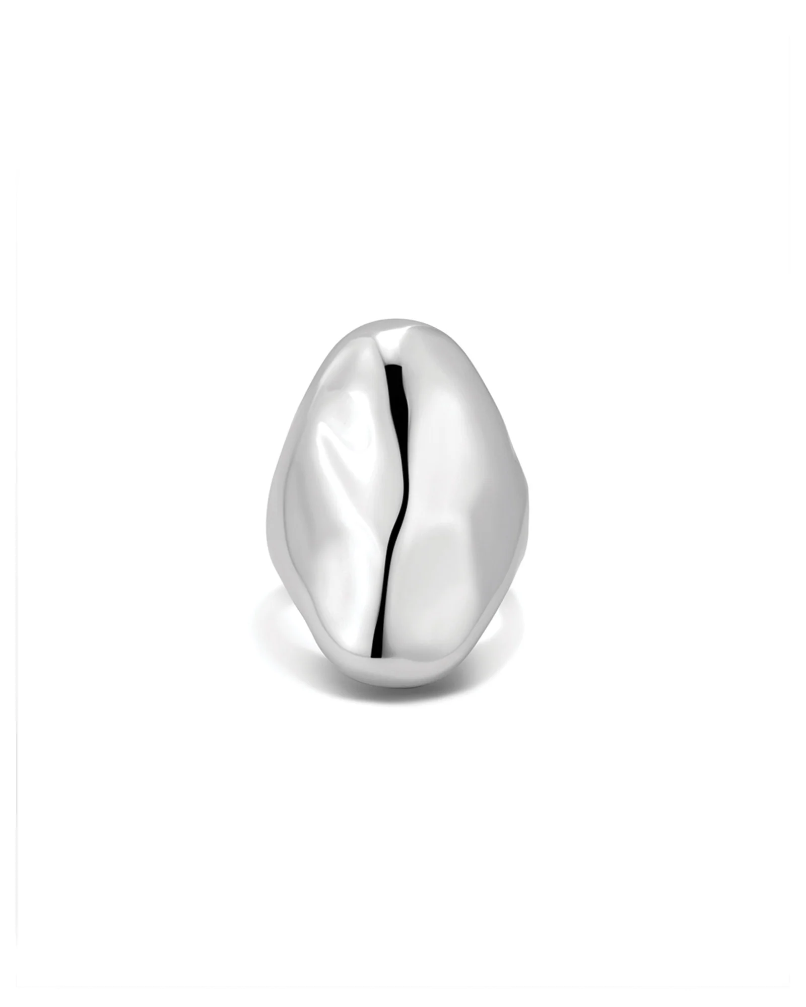 Liquid Metal Statement Ring - Image 3