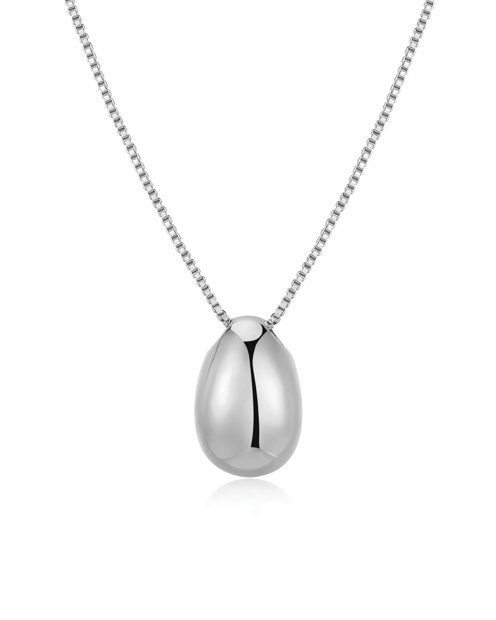Metal Bean Necklace