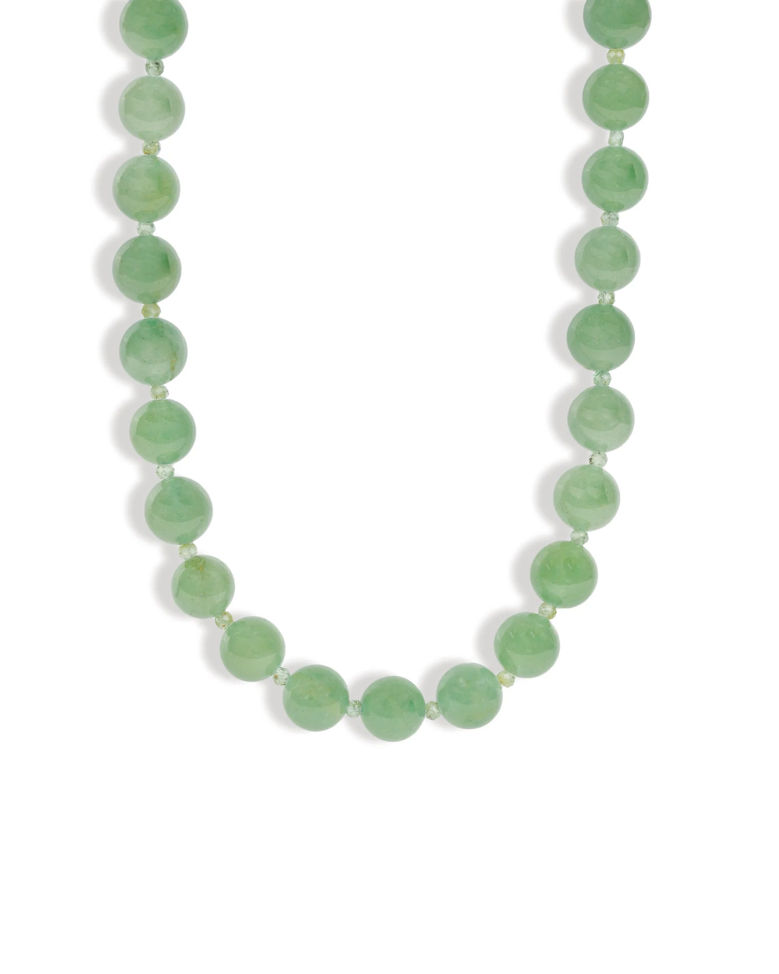Mixed Shape Long Beaded Necklace | 10mm