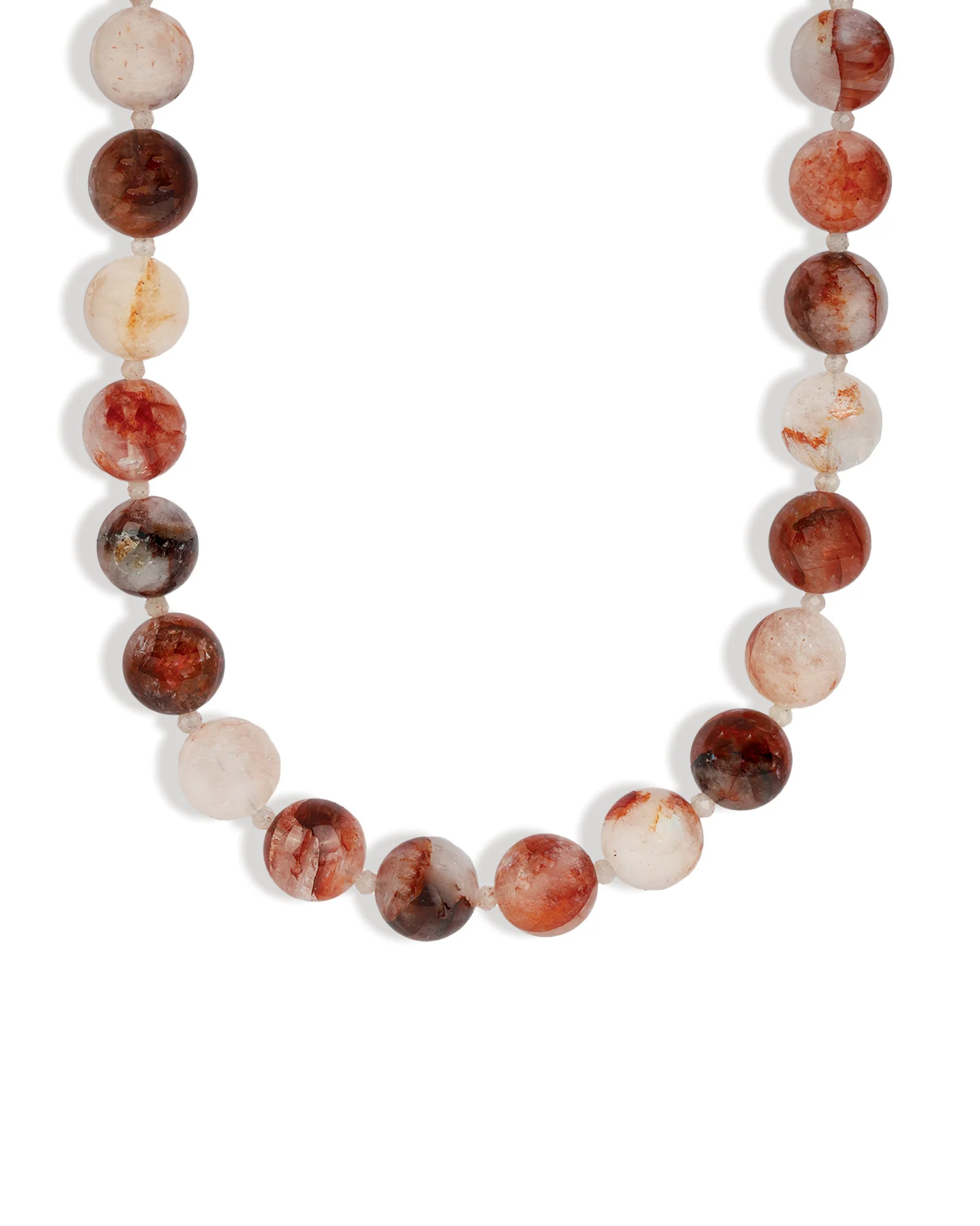 Mixed Shape Beaded Necklace | 10mm