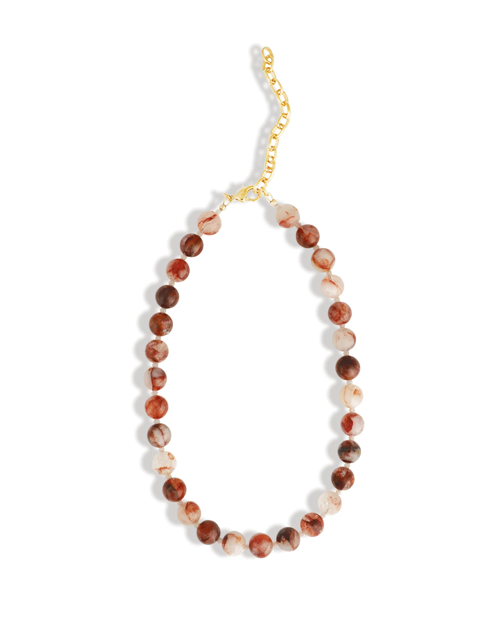 Mixed Shape Beaded Necklace | 10mm - Image 3