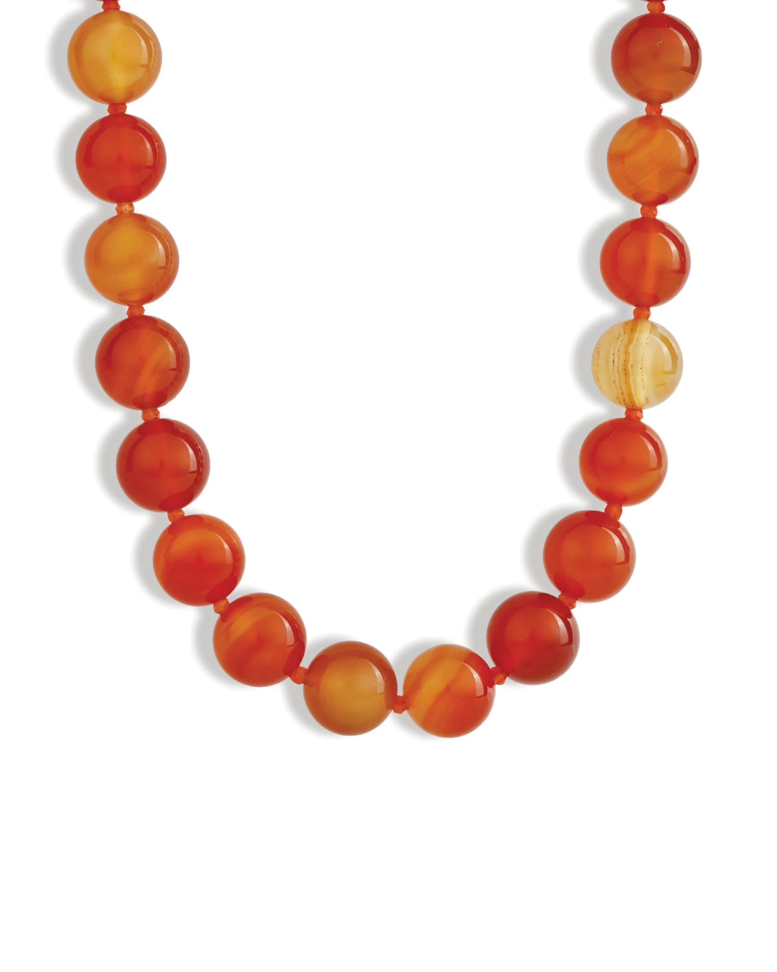 Mixed Shape Chunky Stone Necklace | 12mm