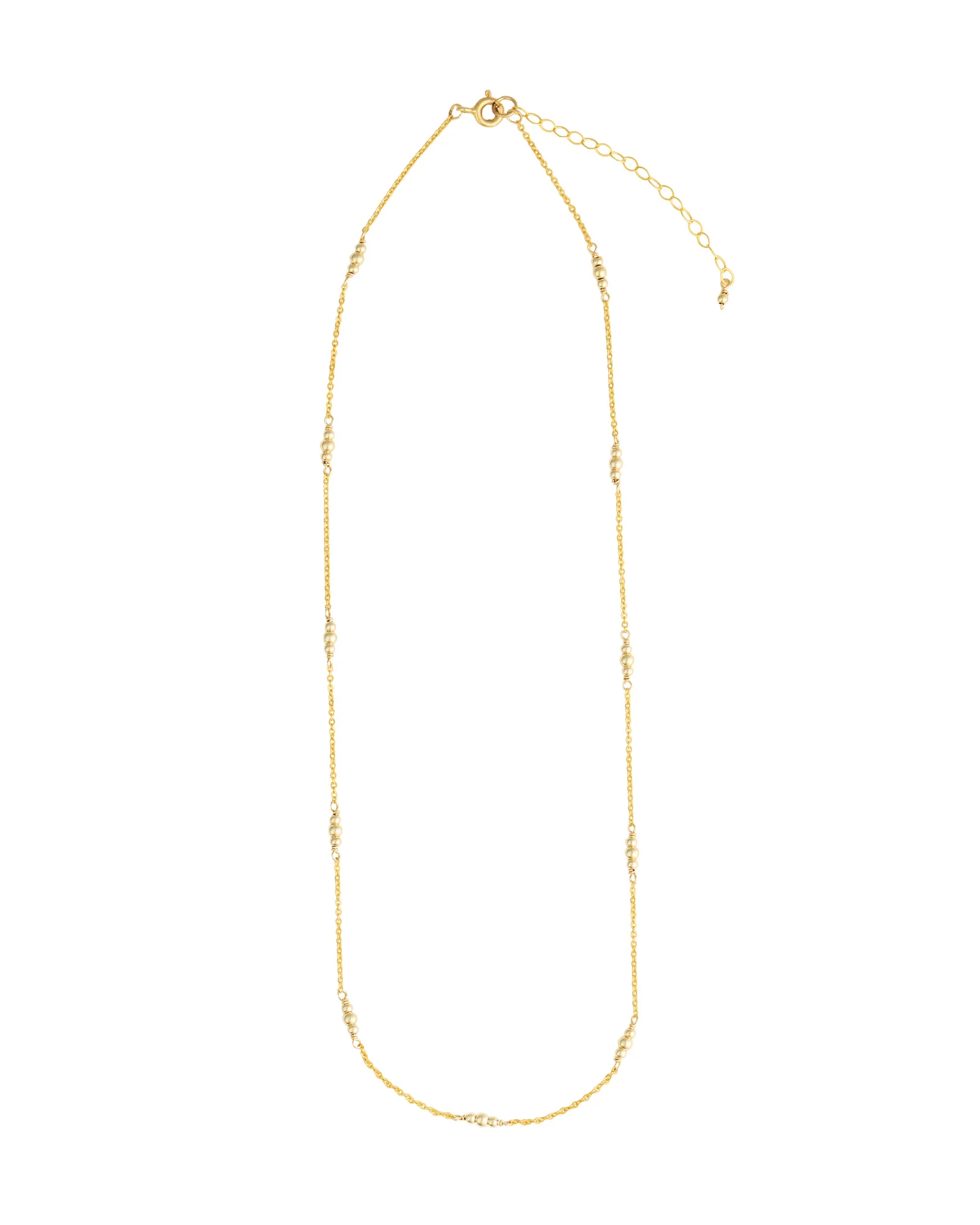 3 Bead Station Necklace - Image 3