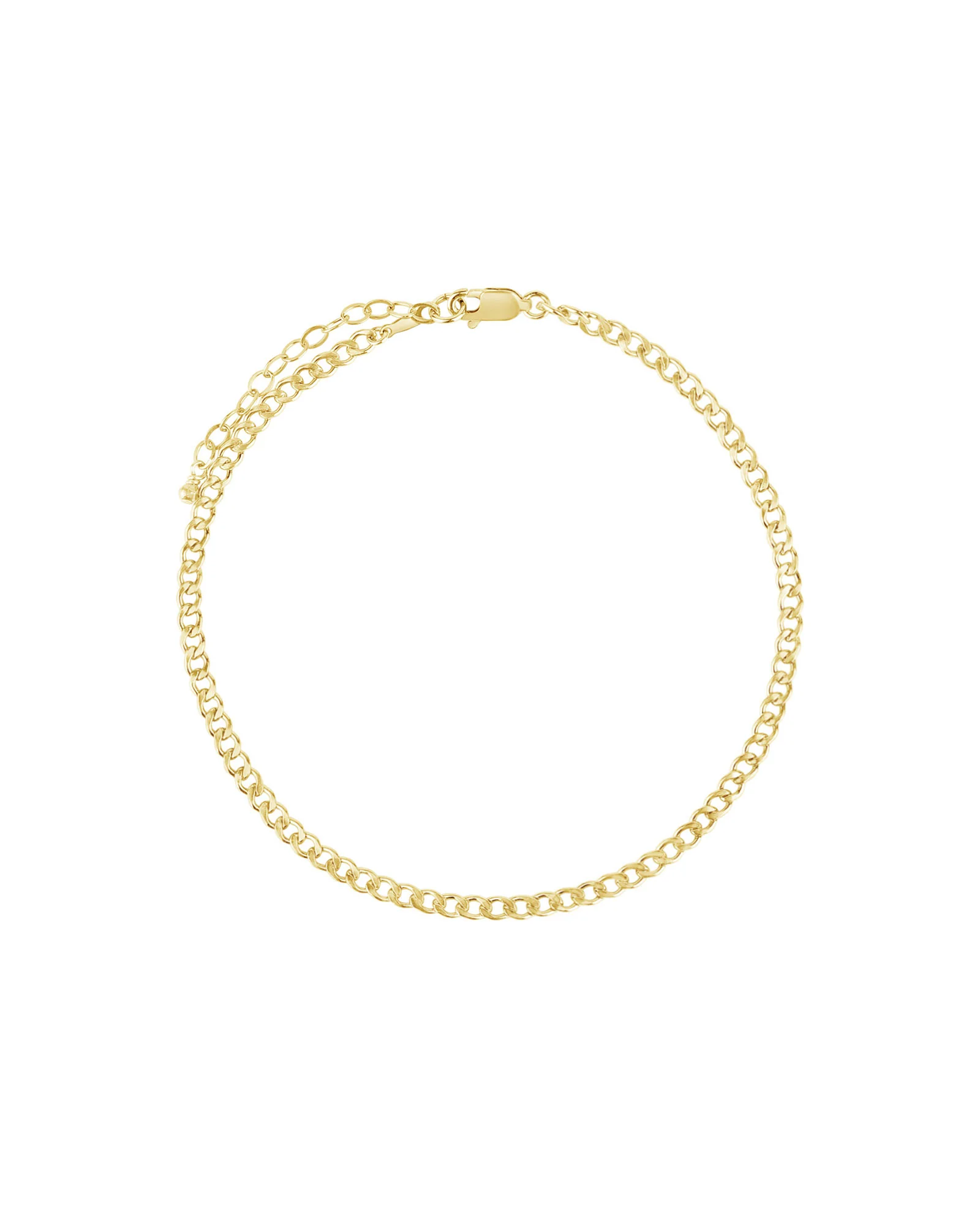 Curb Chain Anklet I Medium