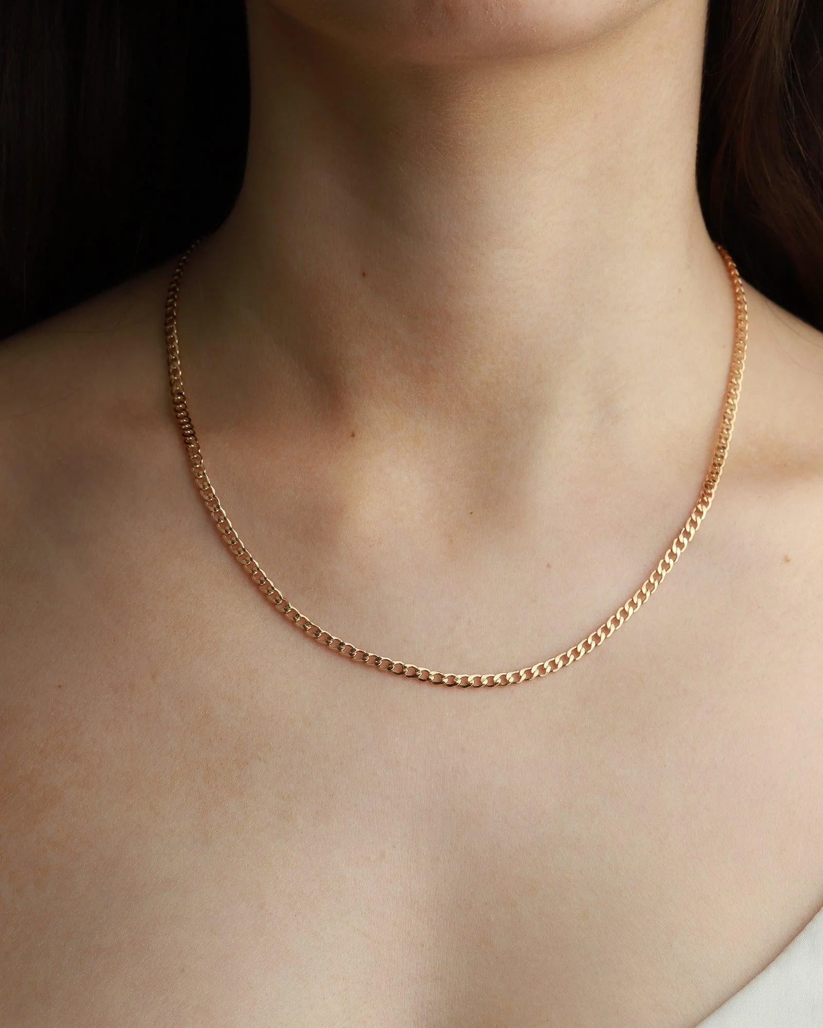 Curb Chain Necklace | Medium - Image 3
