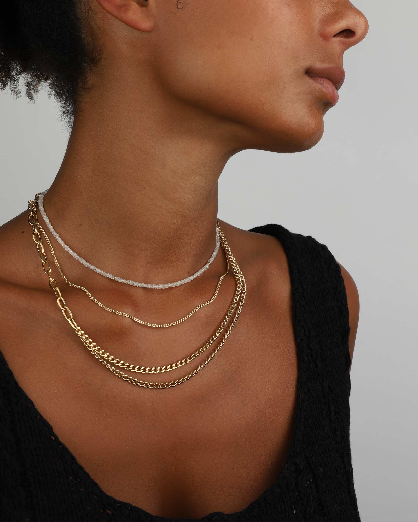 Curb Chain Necklace | Small - Image 2