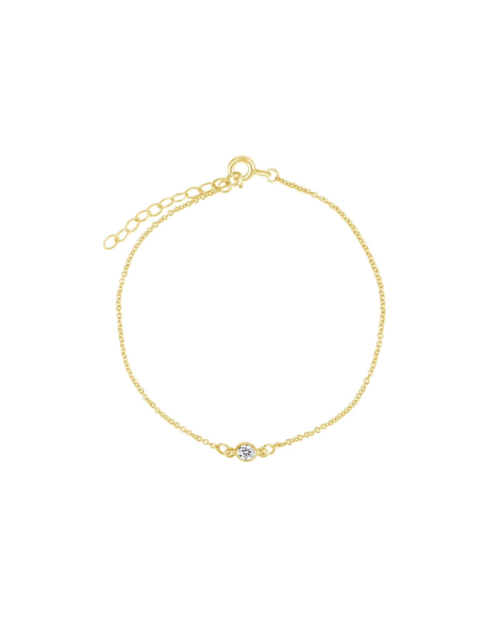 Single 3mm CZ Bracelet