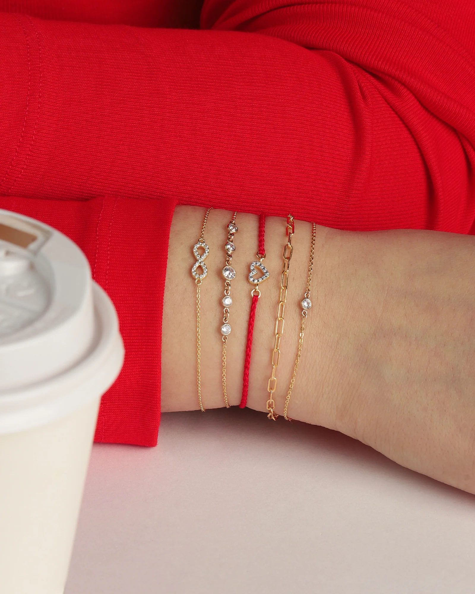 Single 3mm CZ Bracelet - Image 2