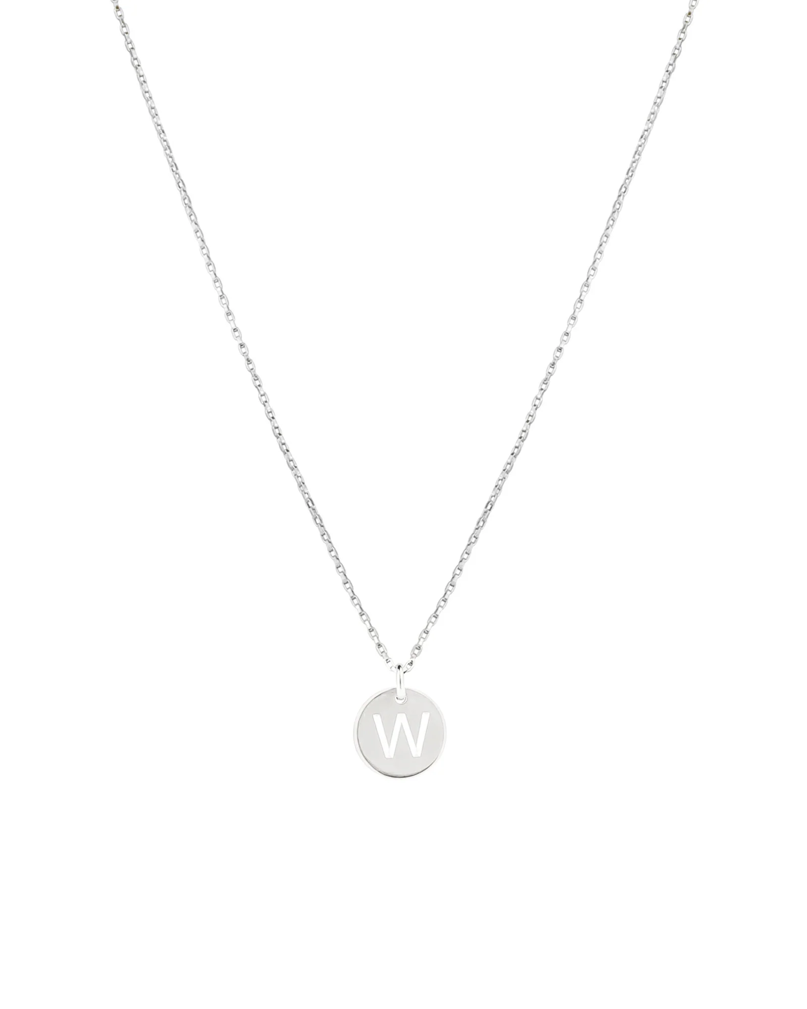 Disc Initial Necklace - Image 23