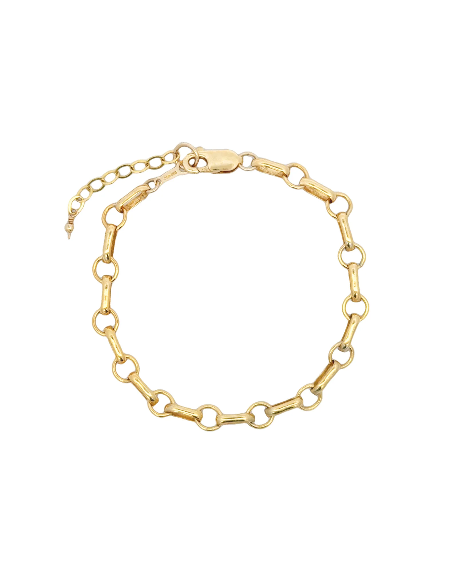 Belcher Rolo Chain Bracelet | Large