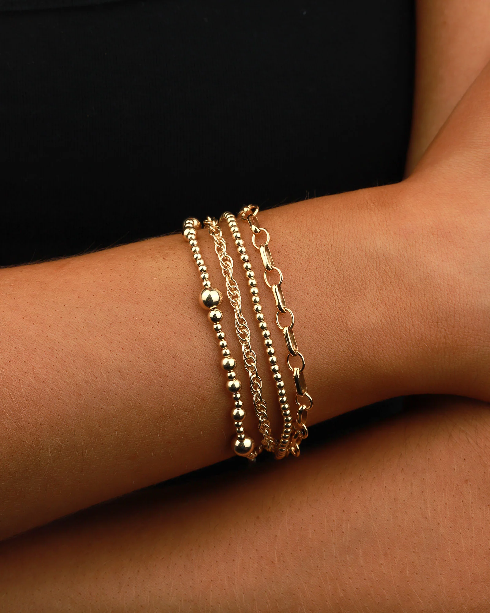 Belcher Rolo Chain Bracelet | Large - Image 2