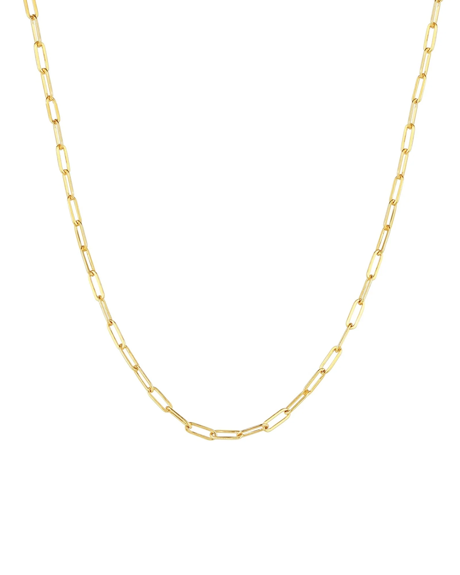 Paperclip Chain Necklace | Medium