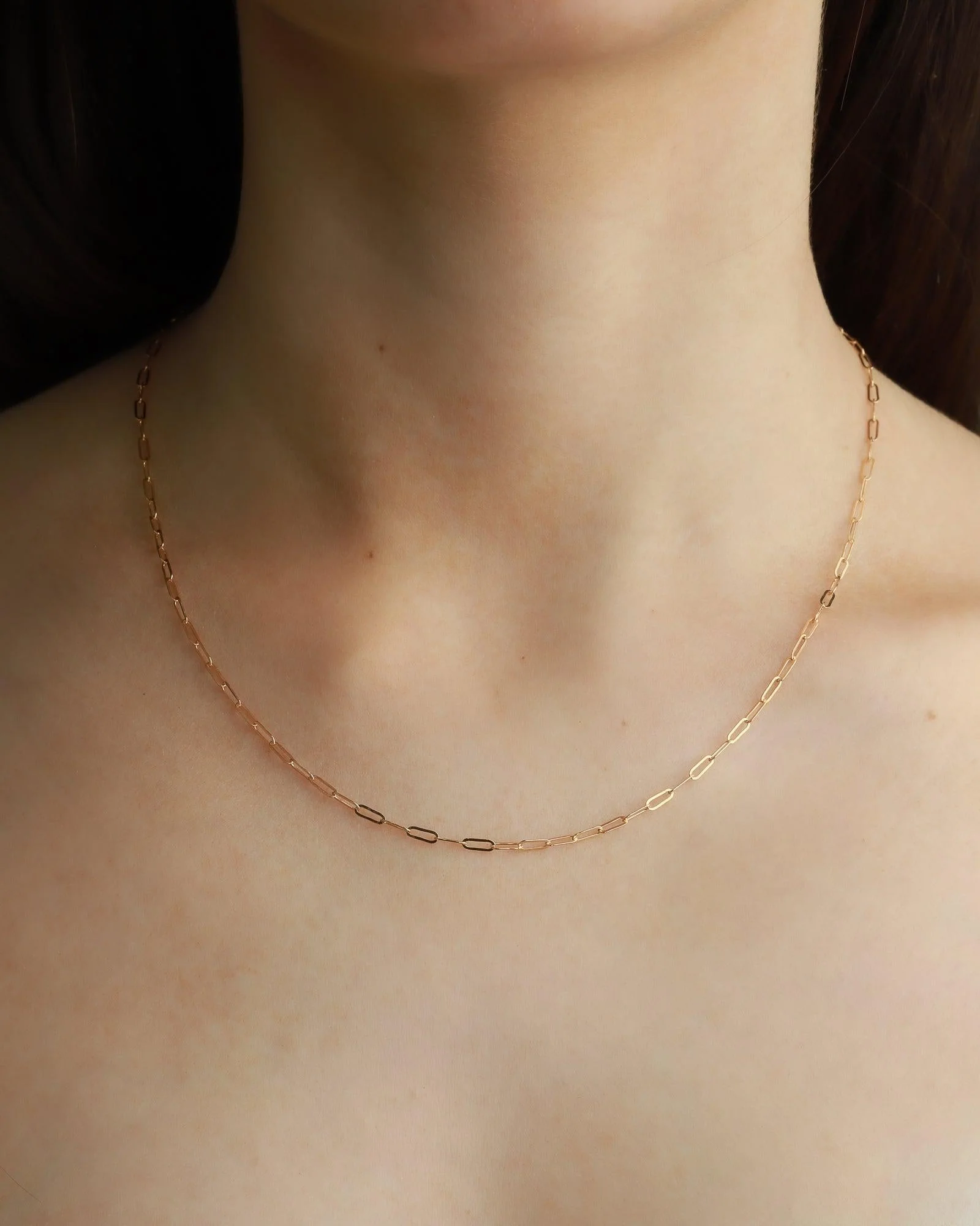 Paperclip Chain Necklace | XS - Image 3