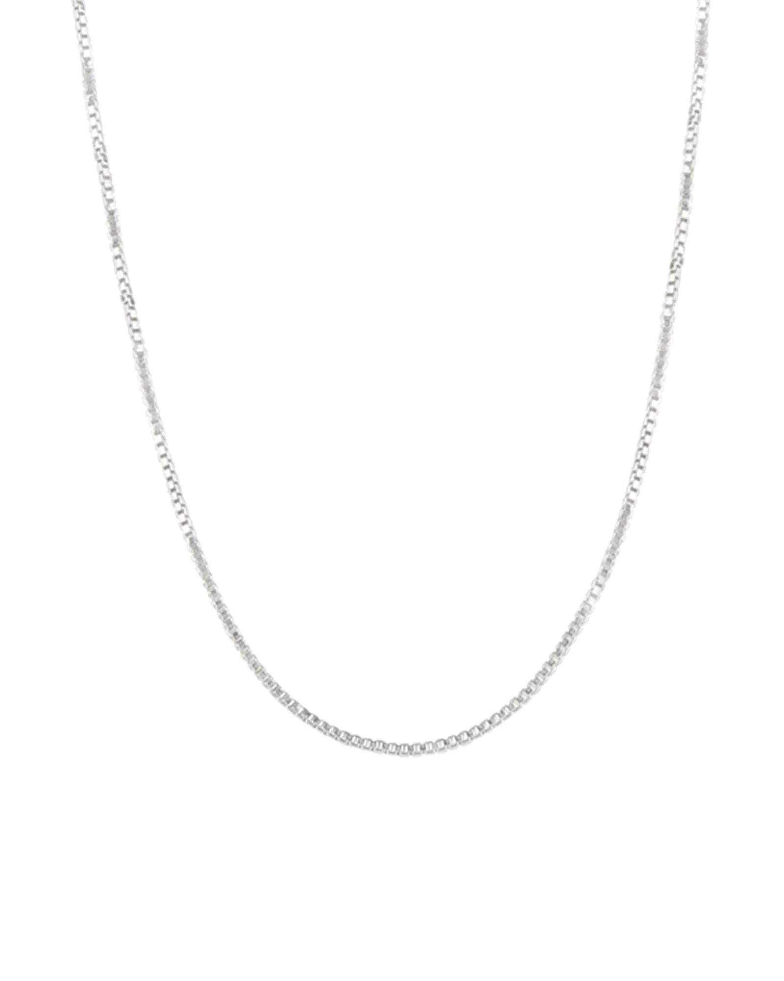 Square Box Chain Necklace
