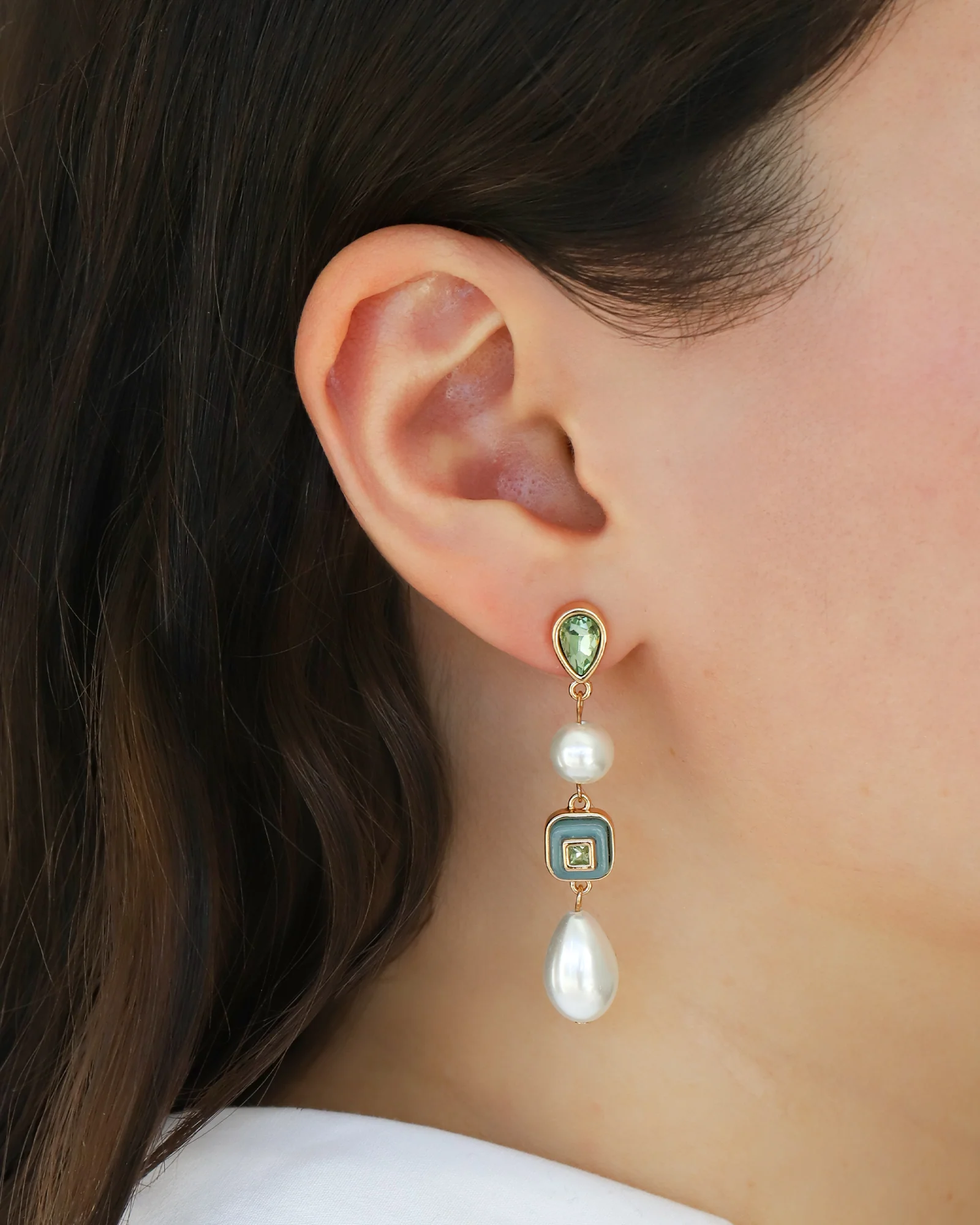 Vivi Drop Earrings - Image 5